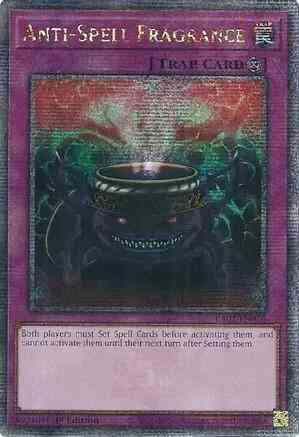 Yu-Gi-Oh! Anti-Spell Fragrance - RA02-EN076 - Quarter Century Secret Rare - 1st Edition