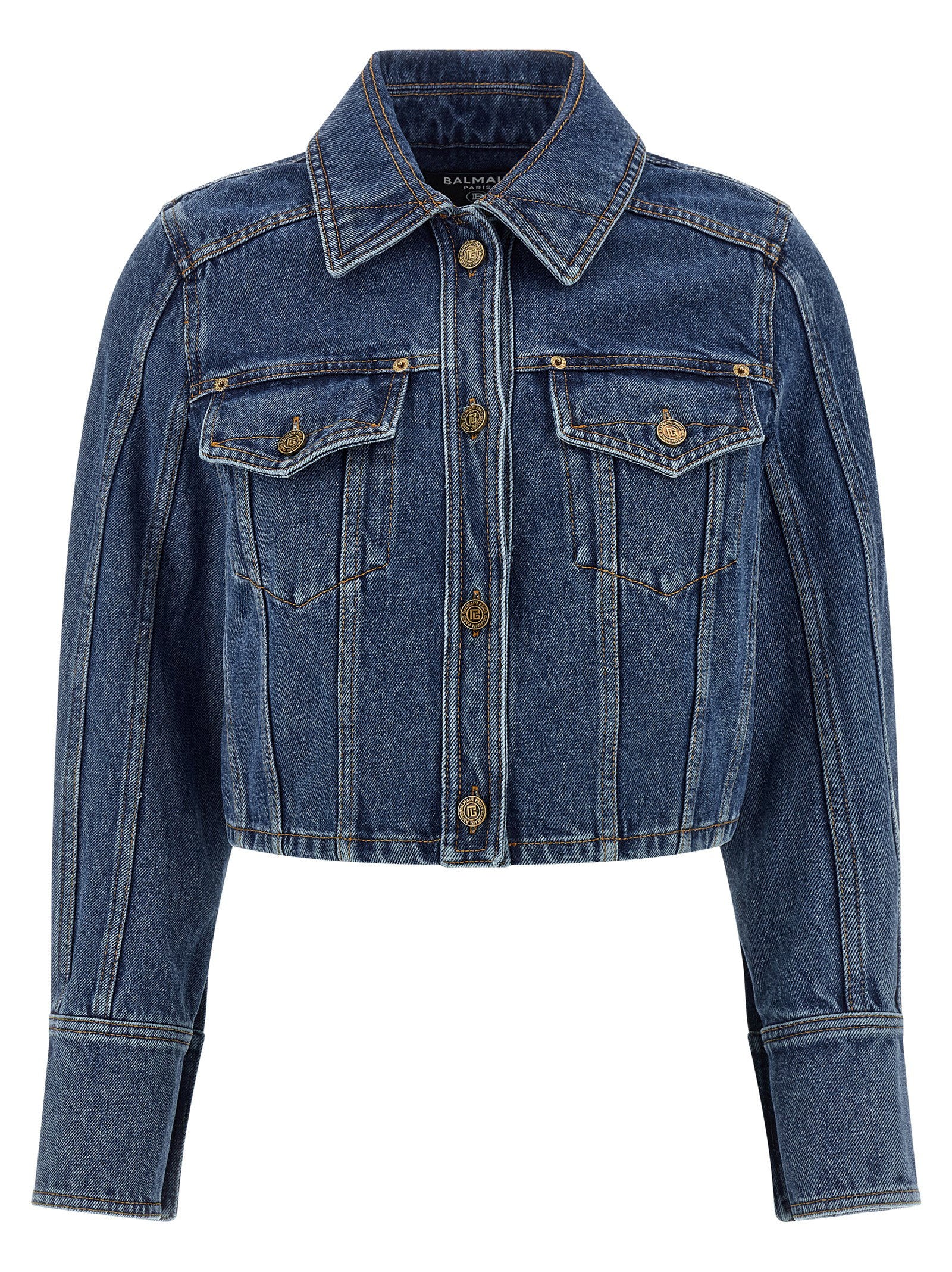 Balmain Denim Jacket – 100% cotton