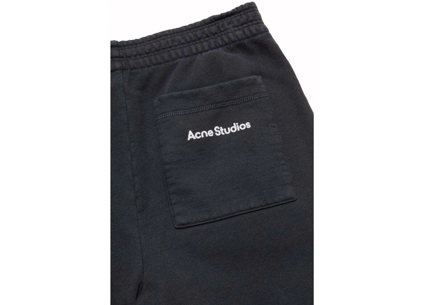 Acne Studios Logo Sweatpants Black - view 2