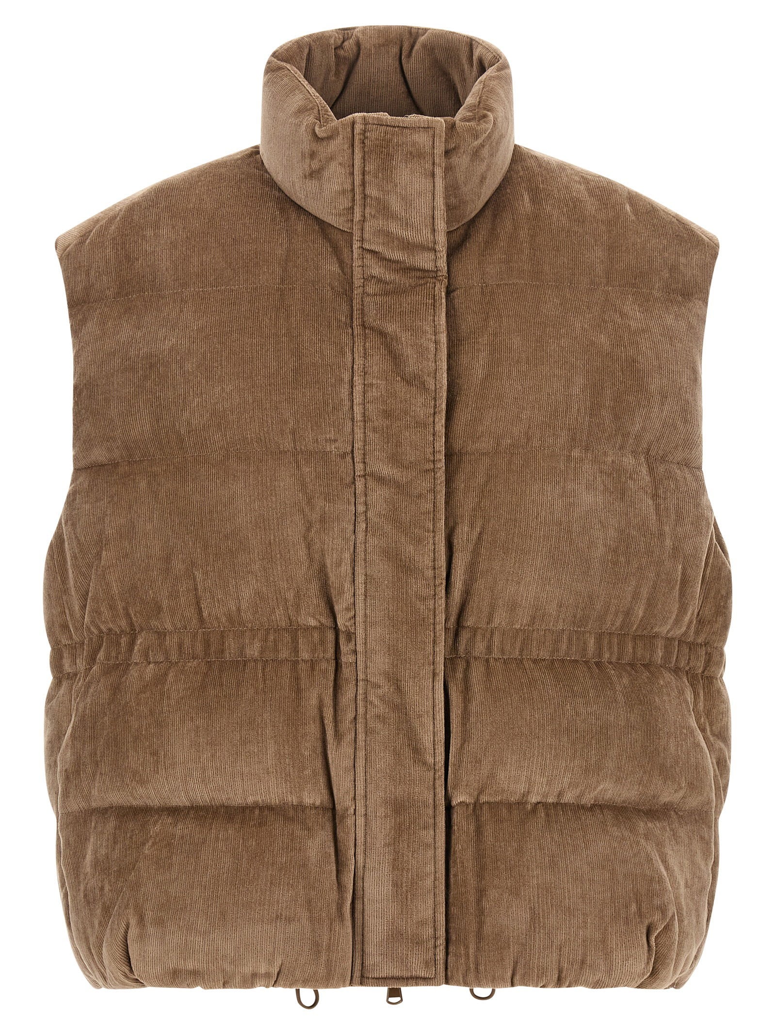 Brunello Cucinelli Corduroy Waistcoat – 93% viscose 7% cachemire