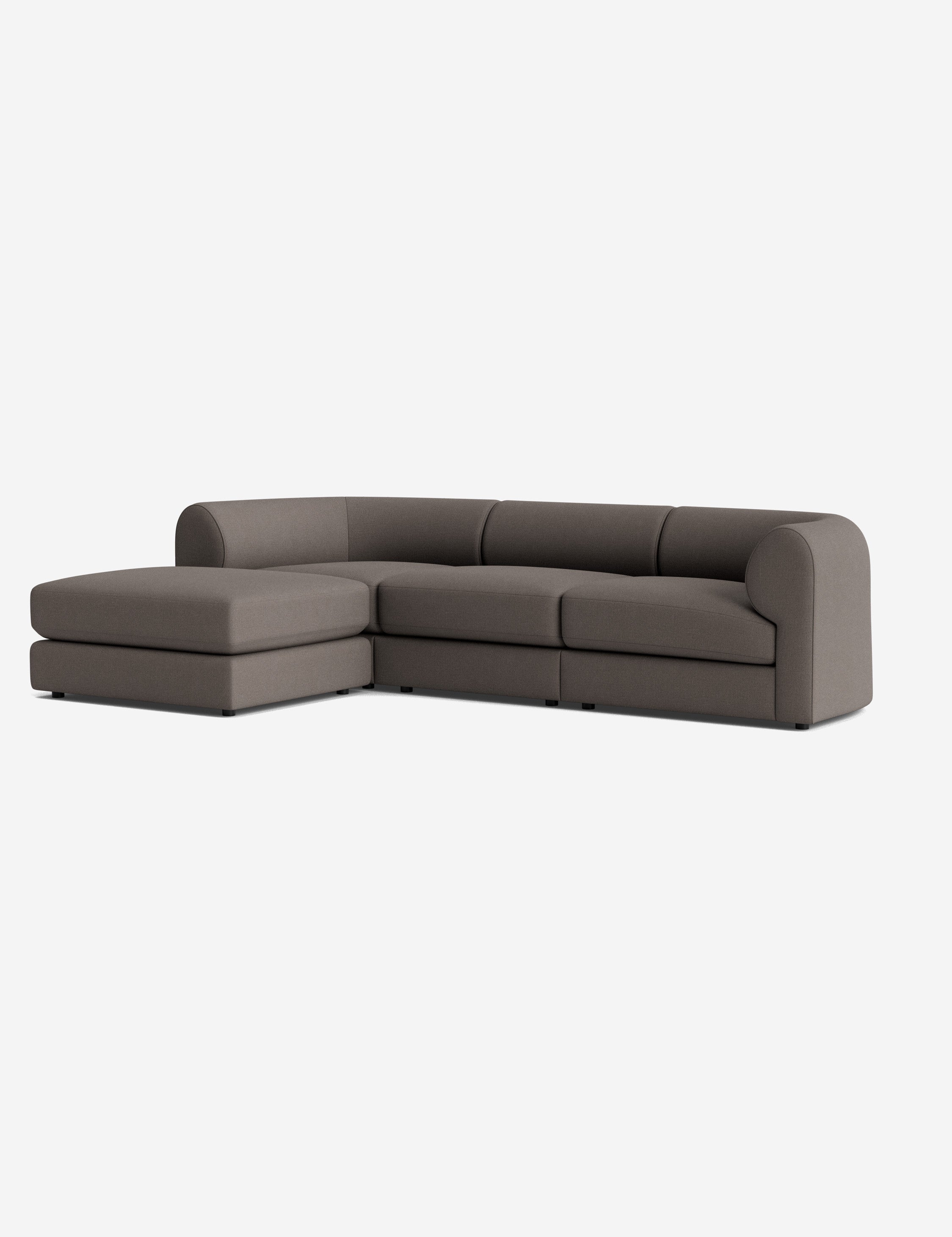 Lulu and Georgia Sergio Modular Sectional Sofa With Ottoman - view 158