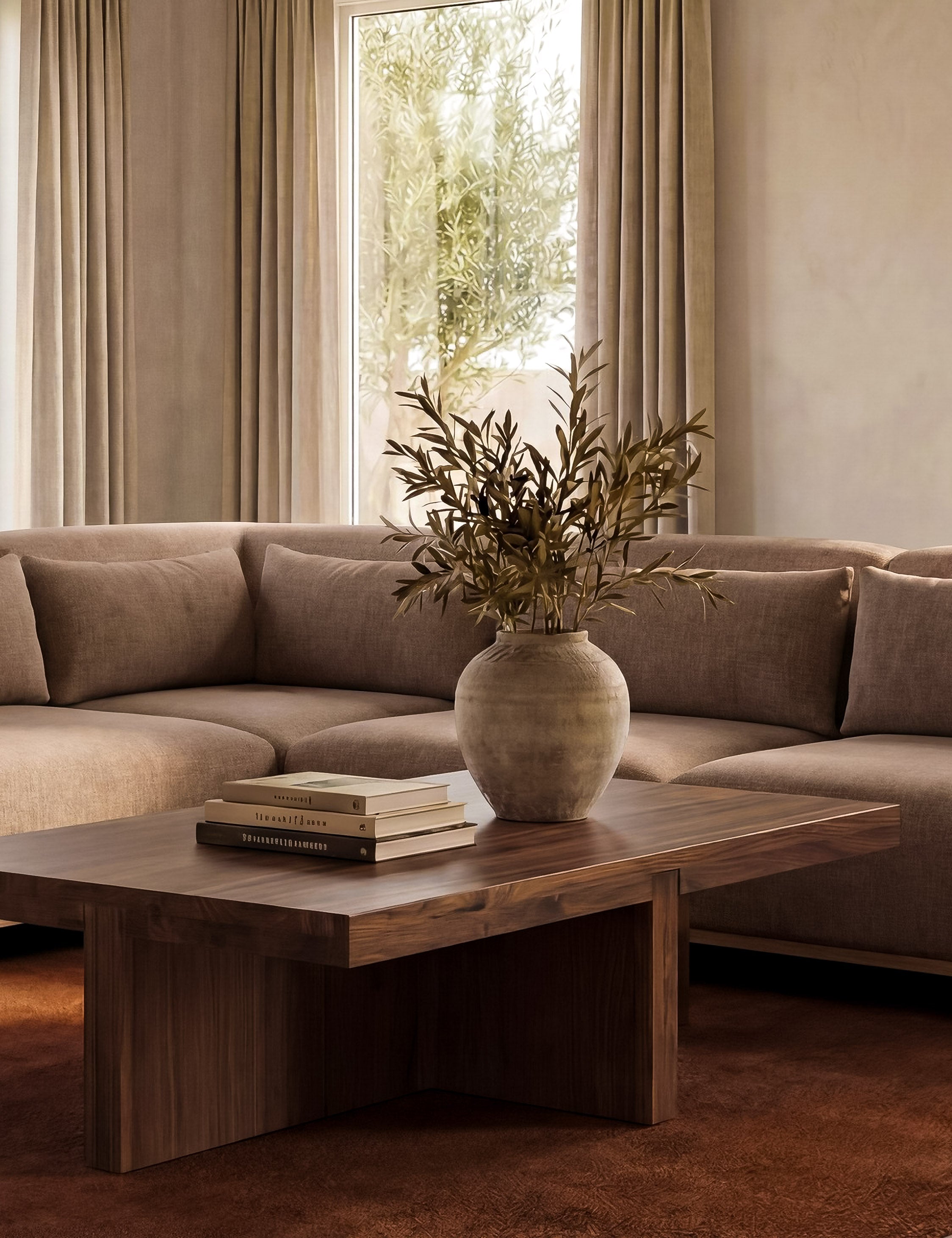 Lulu and Georgia Zadie Coffee Table – Walnut - view 2