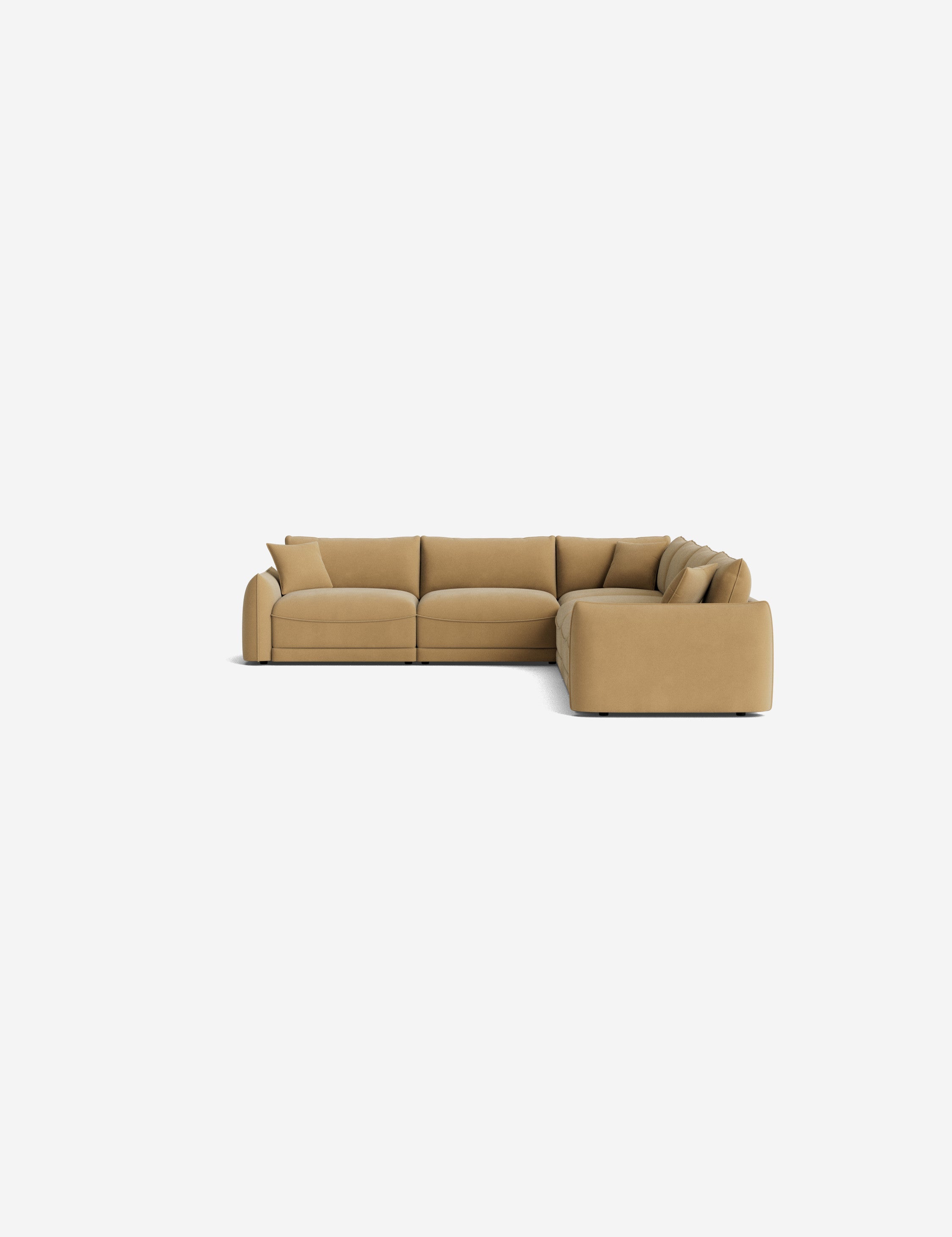 Lulu and Georgia Balmer Modular Corner Sectional Sofa - view 74