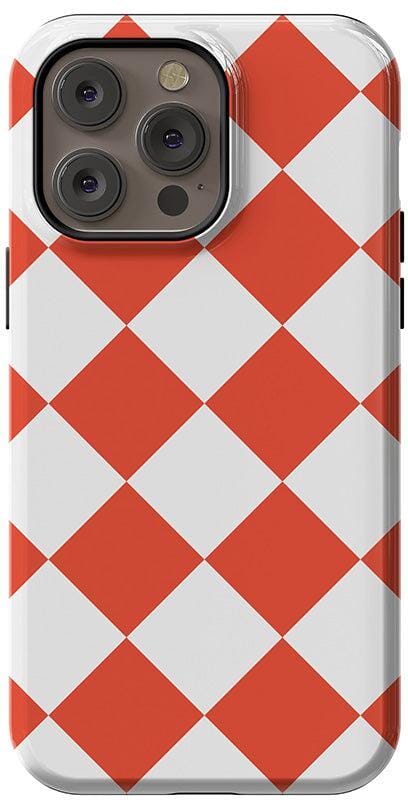 Casetry Red Checkerboard | High Contrast Design Case - view 3