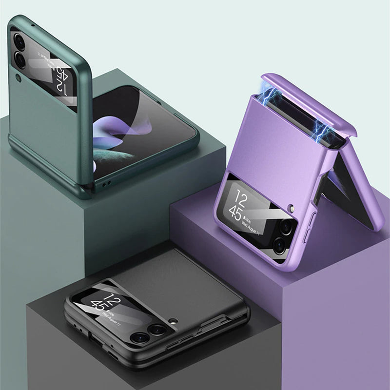 Samsung Galaxy Z Flip Series Magnetic Bumper Protection Case