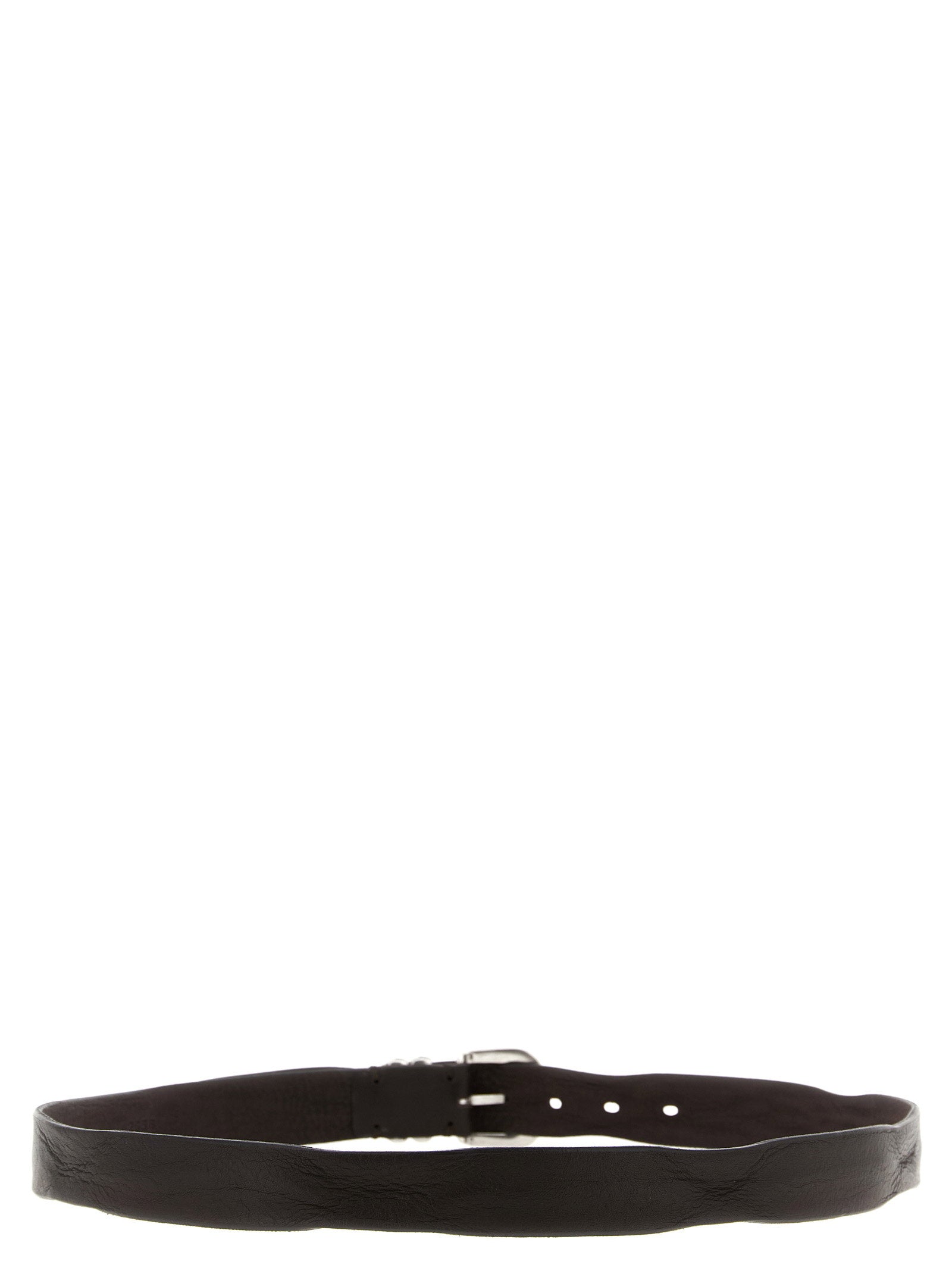Zerbini Claudio Aged Leather Belt - view 2