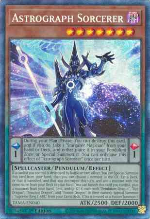 Yu-Gi-Oh! Astrograph Sorcerer - TAMA-EN040 - Collector's Rare - 1st Edition