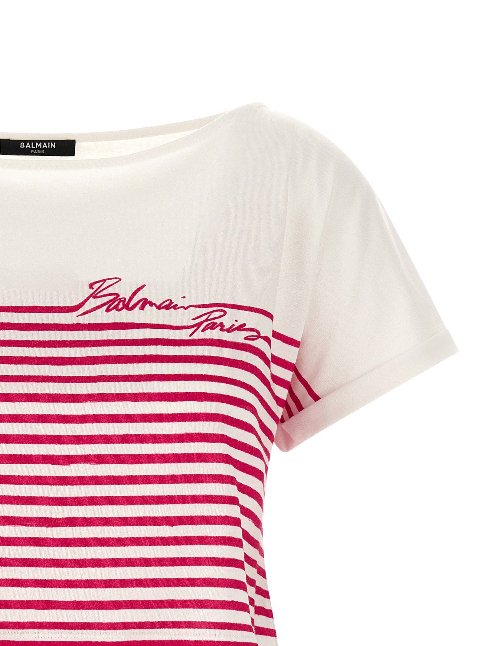Balmain Marinière T-shirt – 100% cotton - view 3