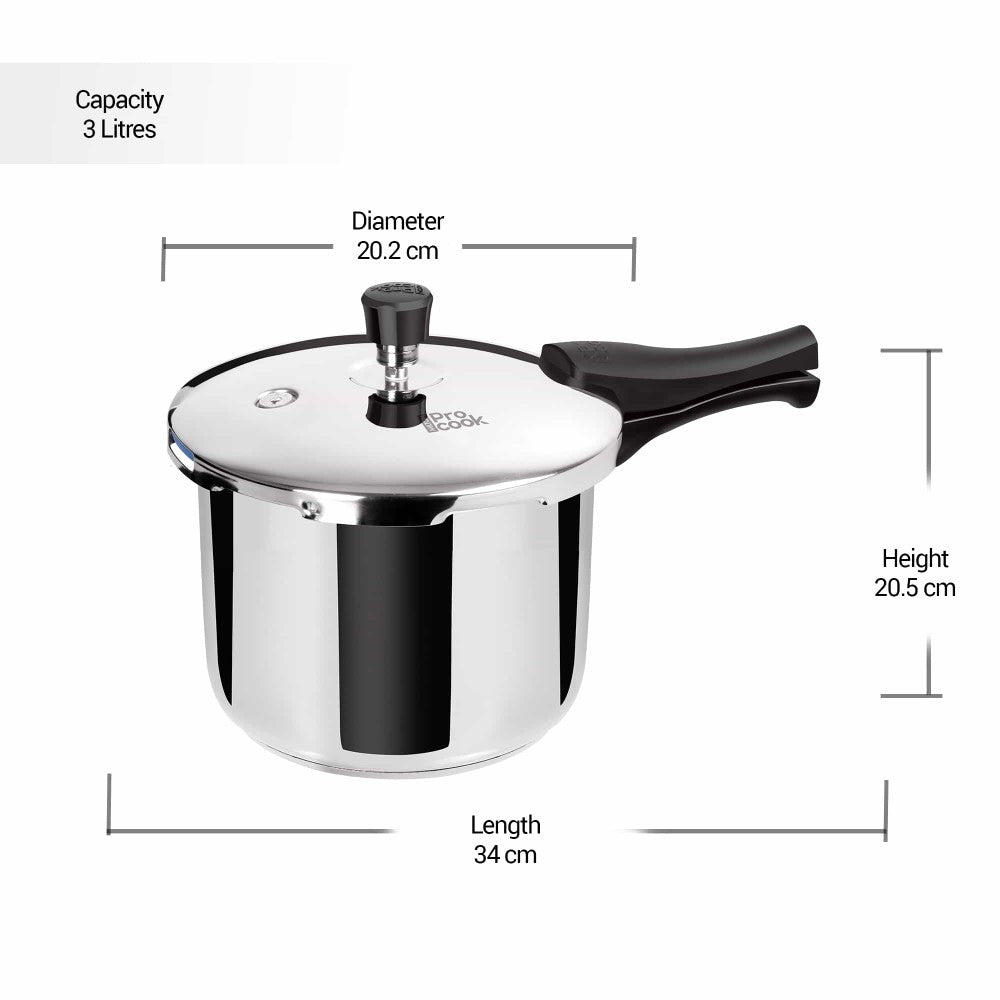 Stainless Steel Pressure Cooker Outer Lid (Milton Procook) - view 11