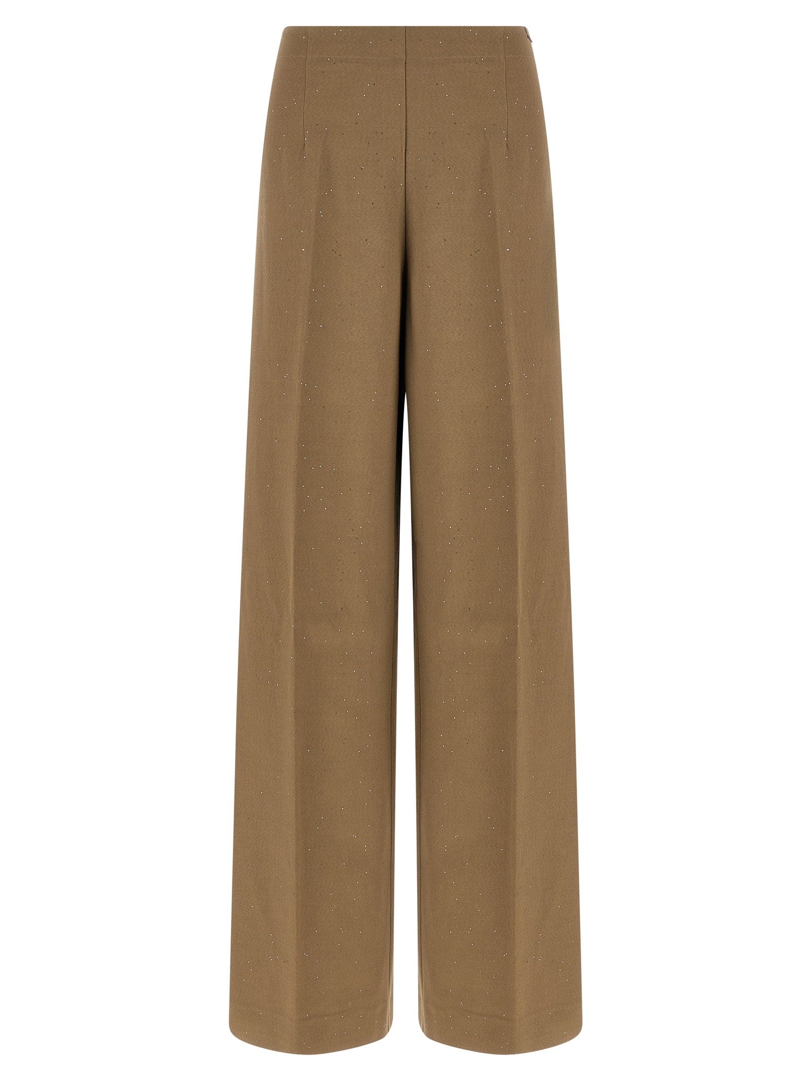 Herno Micro Sequin Pants – 66% vi, 20% li, 14% pa