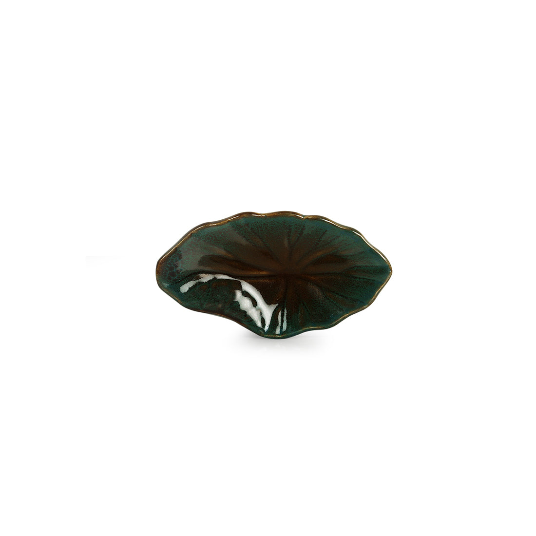 EXCLUSIVELANE 'Amber & Teal' Studio Pottery Chopstick Rests In Ceramic (Set Of 4) - view 3