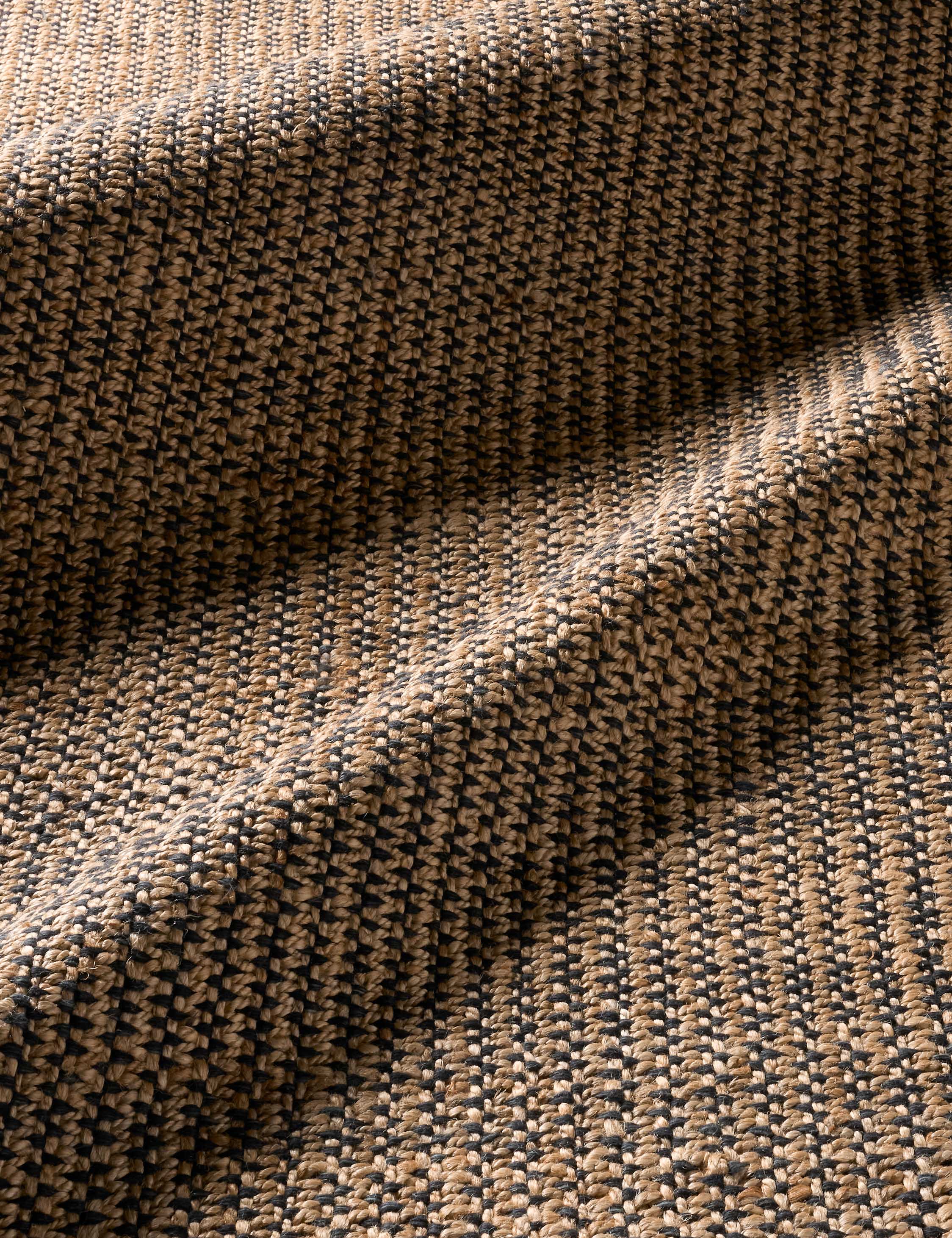Lulu and Georgia Yves Handwoven Jute Rug – Black - view 9