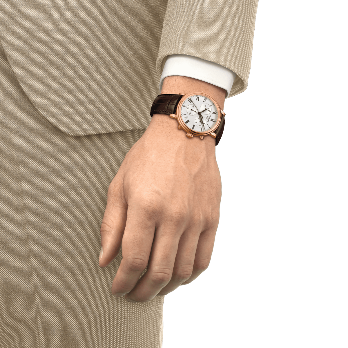 Tissot T-Classic Silver Dial Men 41mm - view 2
