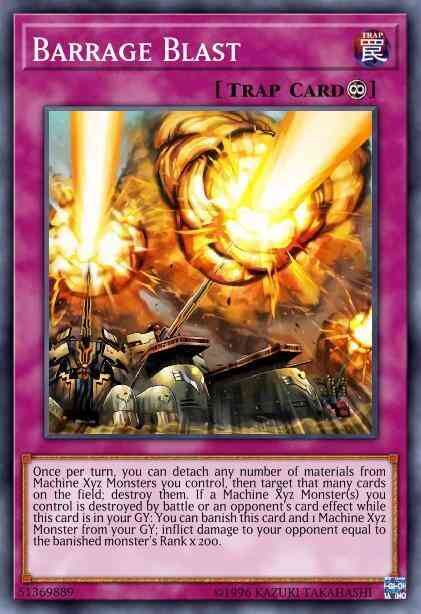 Yu-Gi-Oh! Barrage Blast - LED4-EN038 - Ultra Rare - 1st Edition