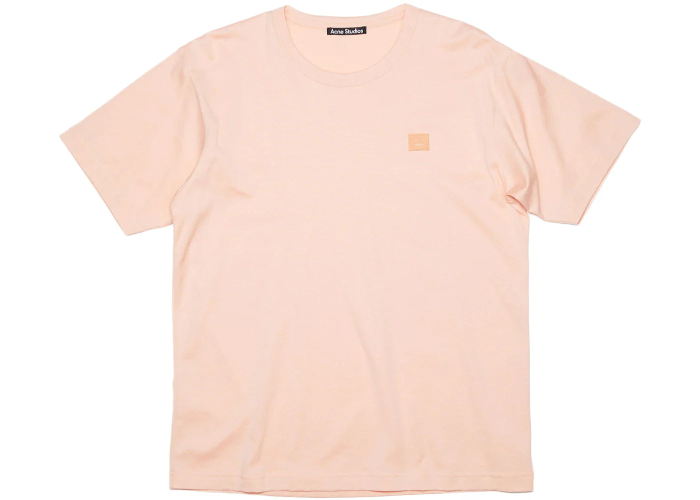 Acne Studios Lightweight Nash Face T-shirt Powder Pink