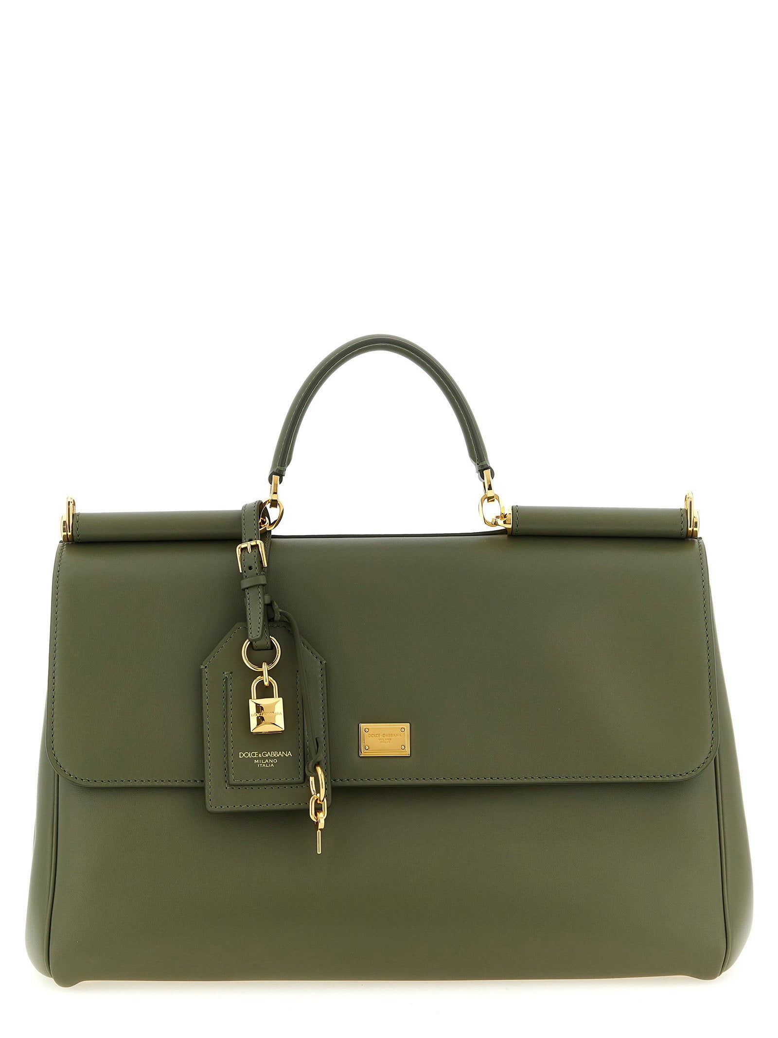 Dolce & Gabbana My Sicily Maxi Handbag – 95% calf leather 5% pvc