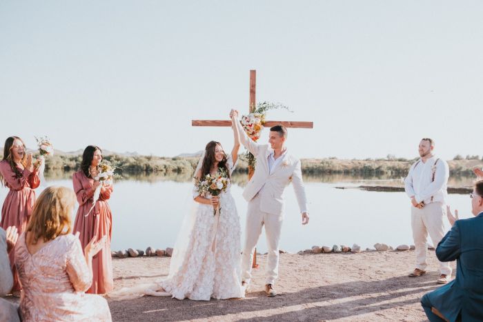fiftyflowers.com Trendy Minimalist Desert Wedding - view 6