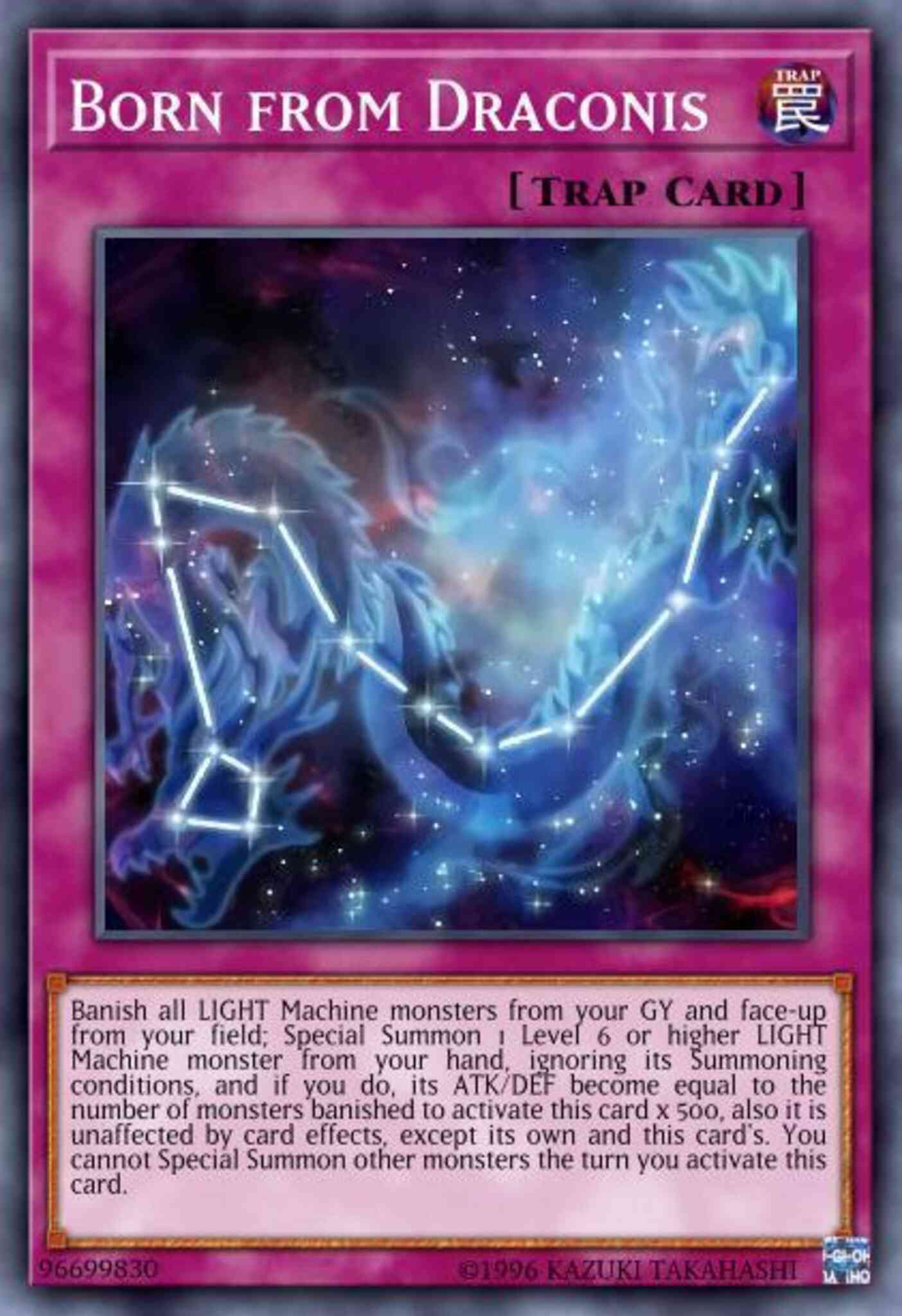 Yu-Gi-Oh! Born from Draconis - BLRR-EN017 - Ultra Rare - 1st Edition