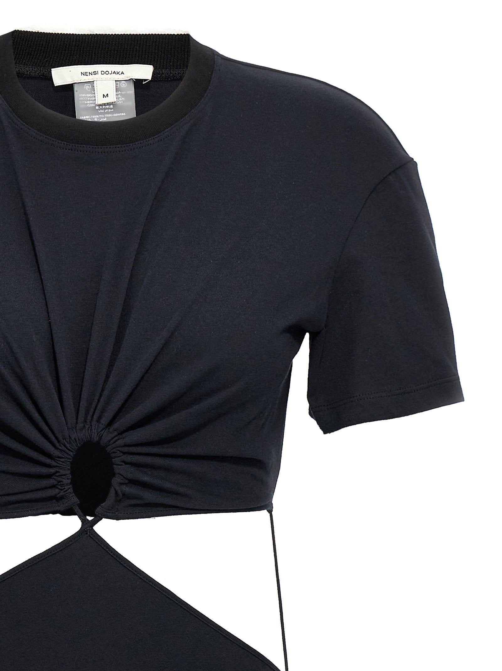 Nensi Dojaka Cut-out T-shirt Dress – 100% cotton - view 3