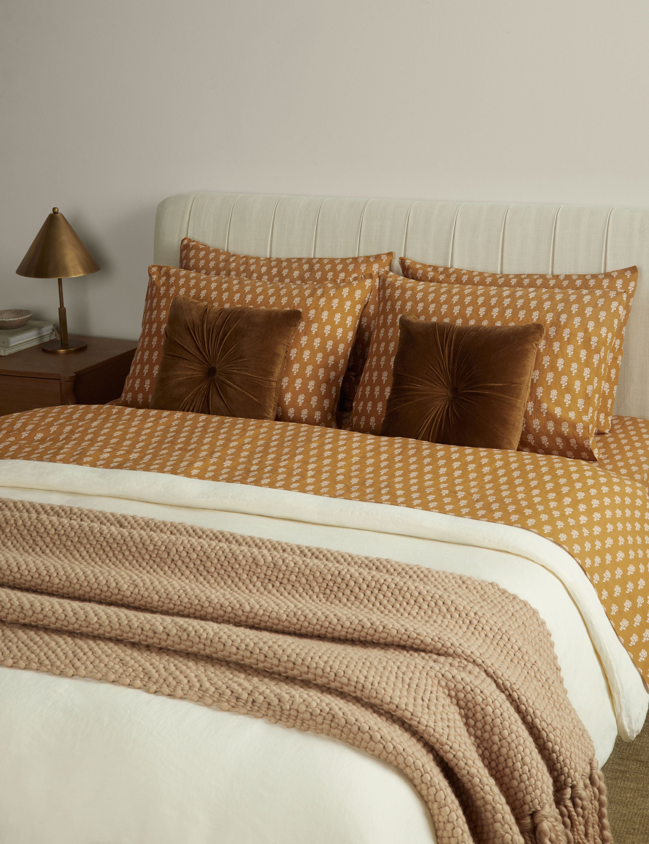 Lulu and Georgia Stanfield Linen Cotton Sheet Set - view 2