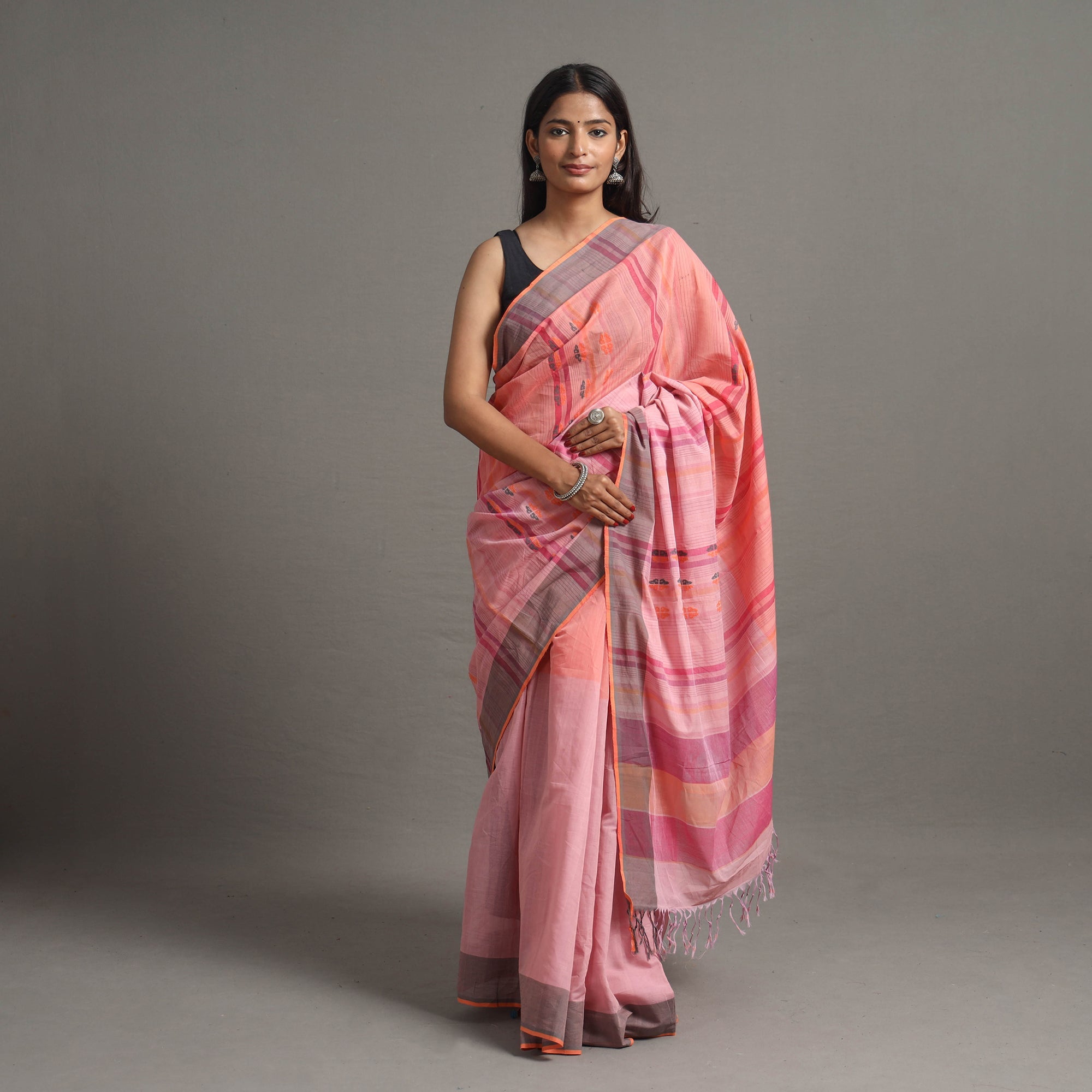 CHITRIKA Suman Thread Buta Cotton Handloom Saree 118