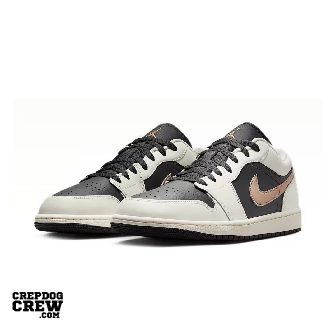Nike Air Jordan Jordan 1 Low Anthracite Hemp Sail - view 2