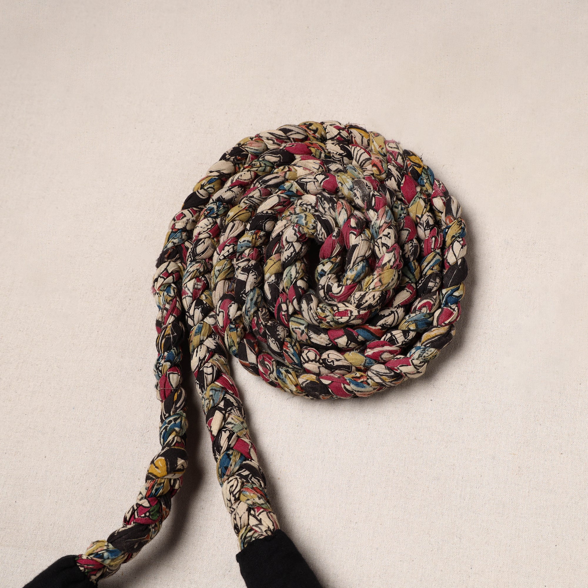 NOORI BAZAR Handmade Upcycled Fabric Skipping Rope 36 - view 2