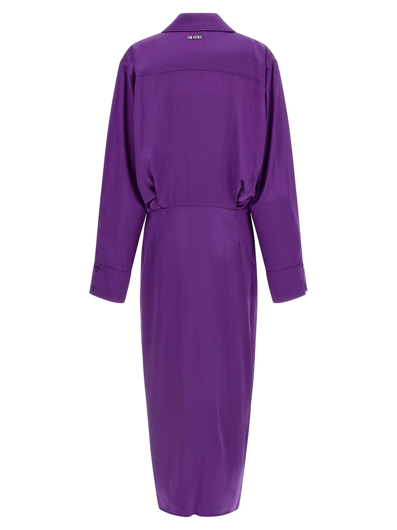 The Attico Chemisier Dress – 55% rayon, 45% viscose - view 2