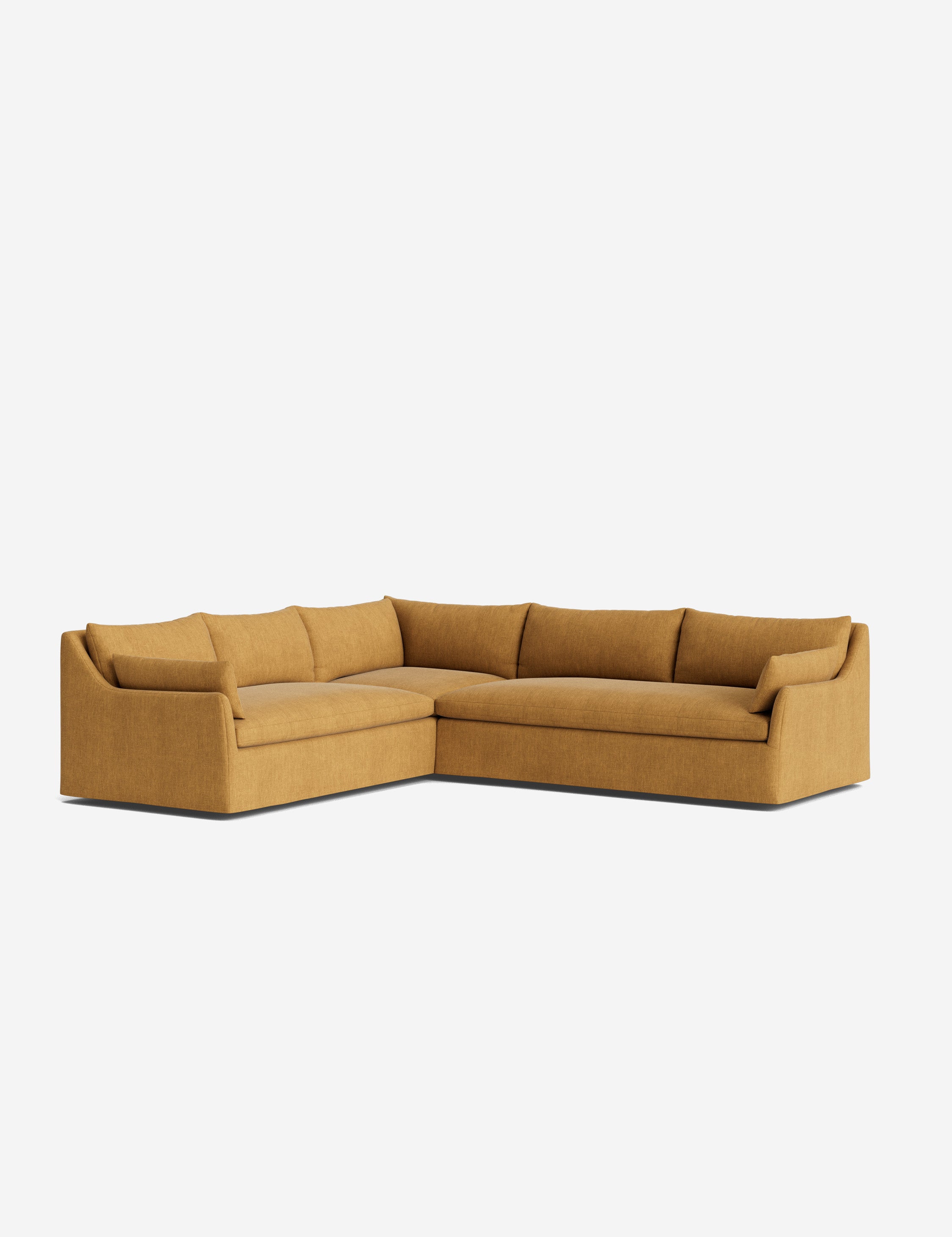 Lulu and Georgia Portola Luxe Depth Slipcover Corner Sectional Sofa - view 62