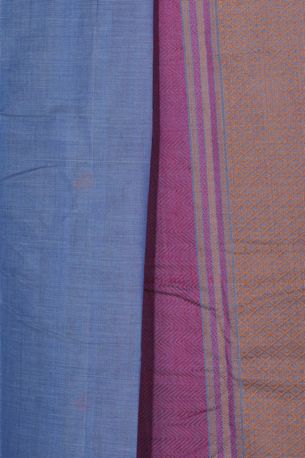 Kalanjali Kanchi Cotton Smoky Grey Saree – Women's - view 2
