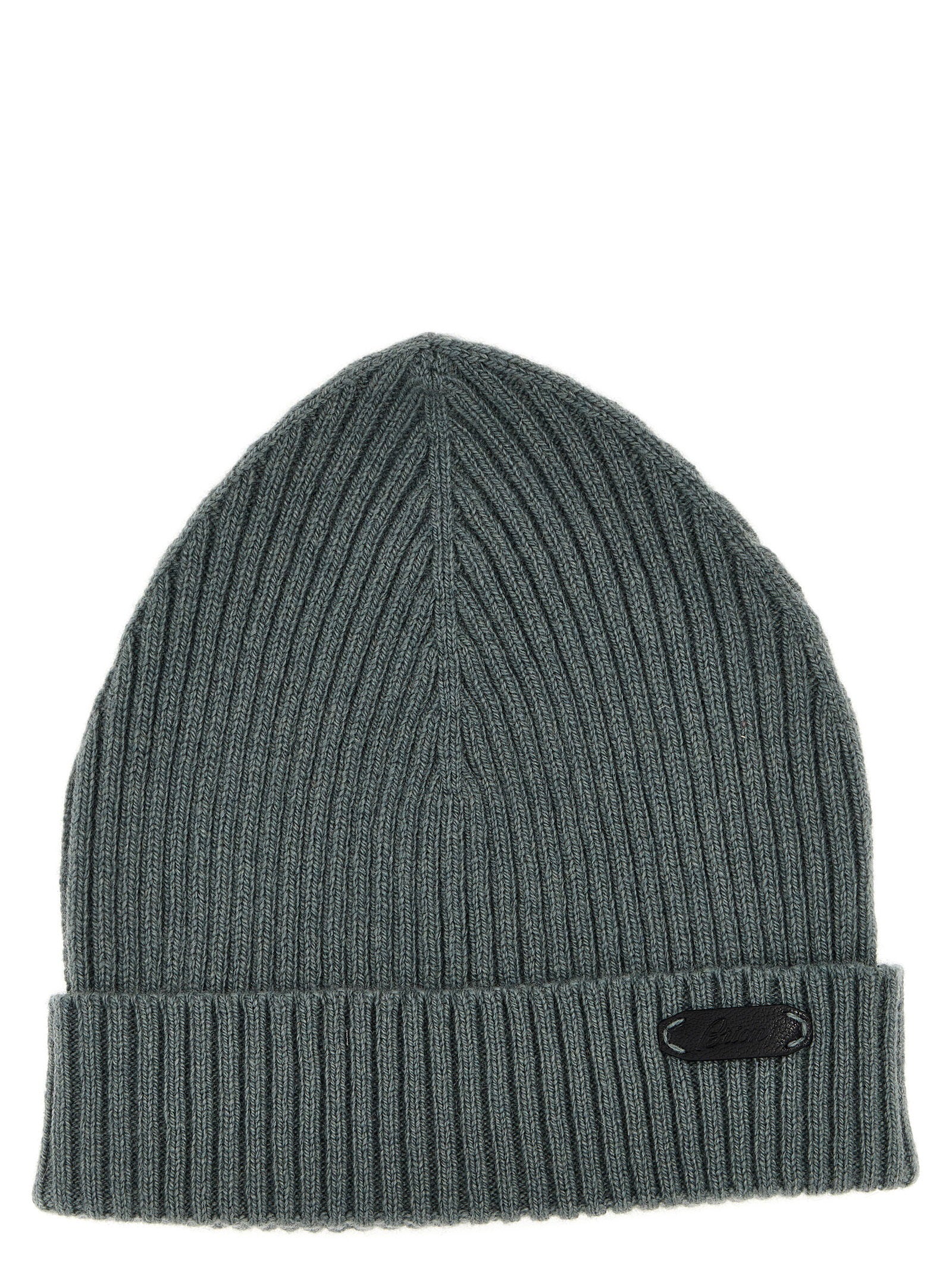 Brioni English Ribbed Beanie – 100% cashmere