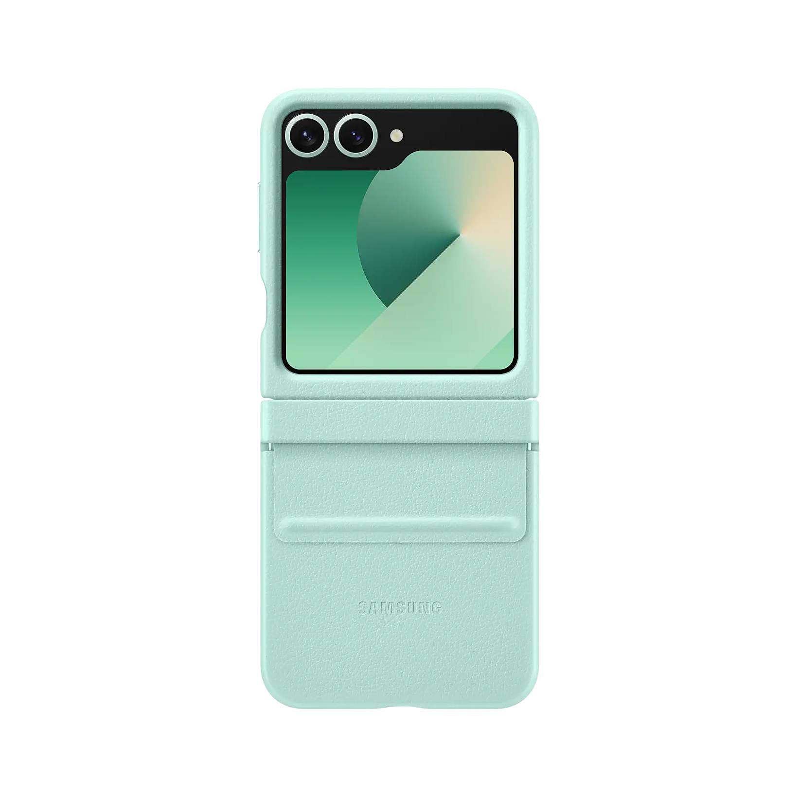 Million Cases Galaxy Z Flip Series Faux Leather Folding Case - view 6