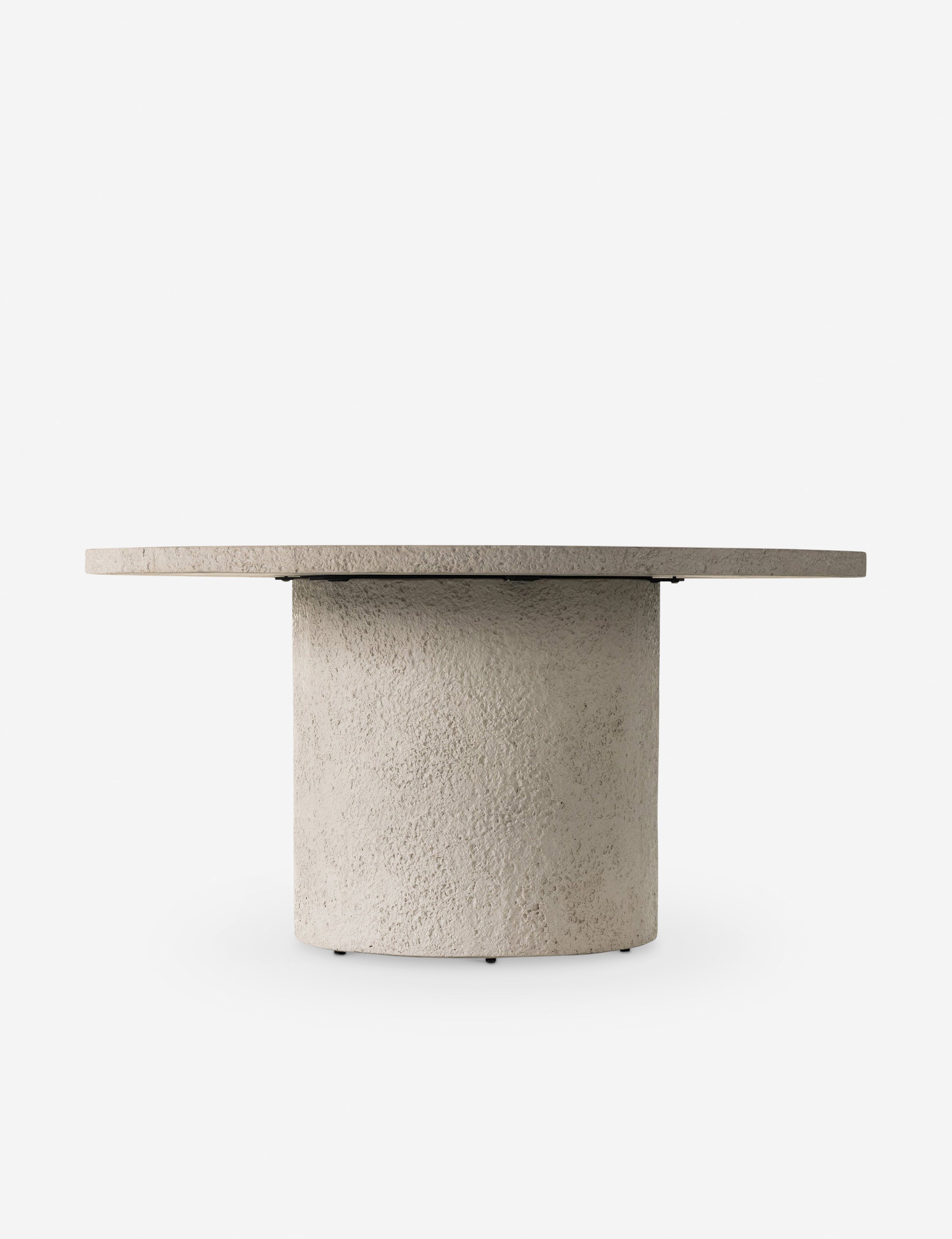 Lulu and Georgia Charlize Round Dining Table – White