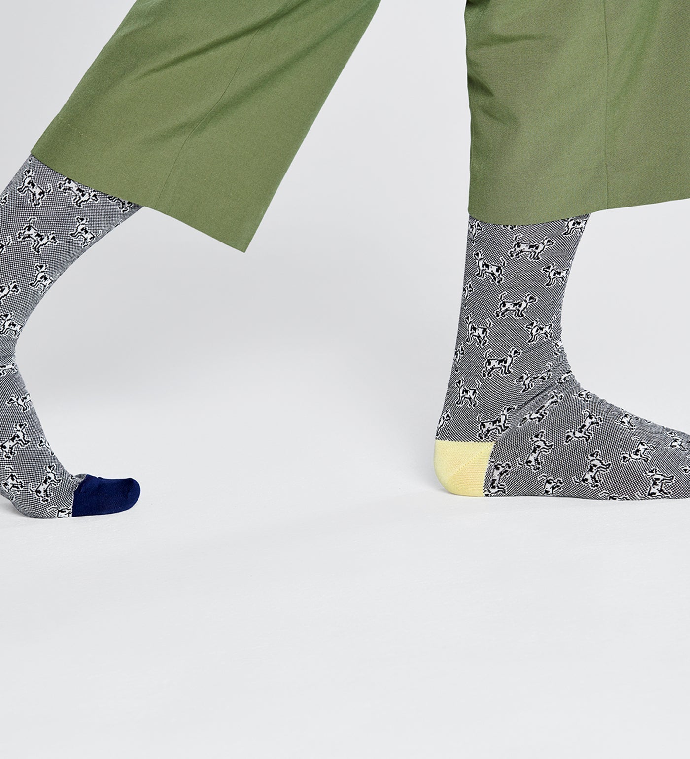 Happy Socks Dressed Laika Tribute Crew Length Socks for Men - view 2