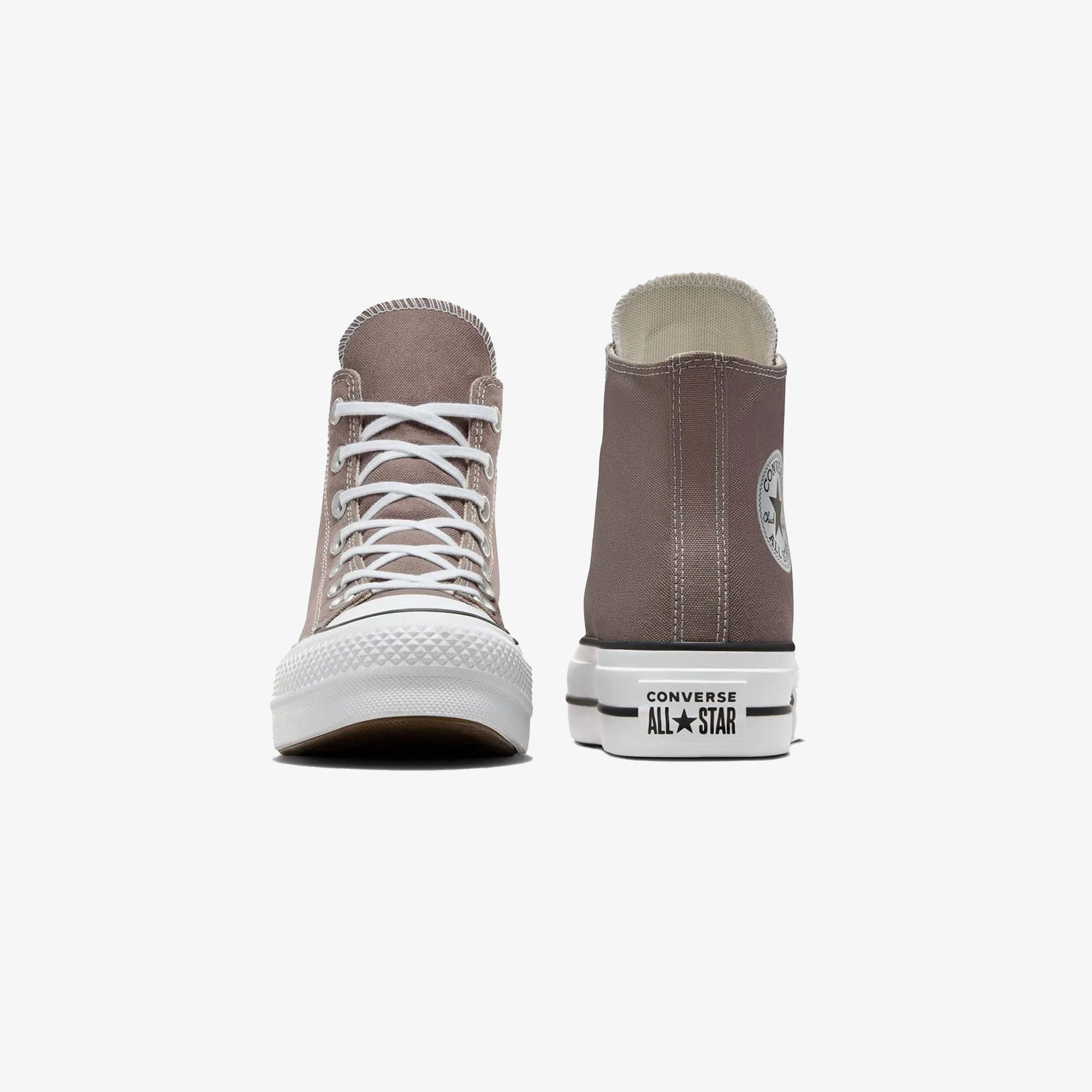 Converse | CHUCK TAYLOR ALL STAR LIFT PLATFORM { PURE PUMICE/WHITE/BLACK - view 3