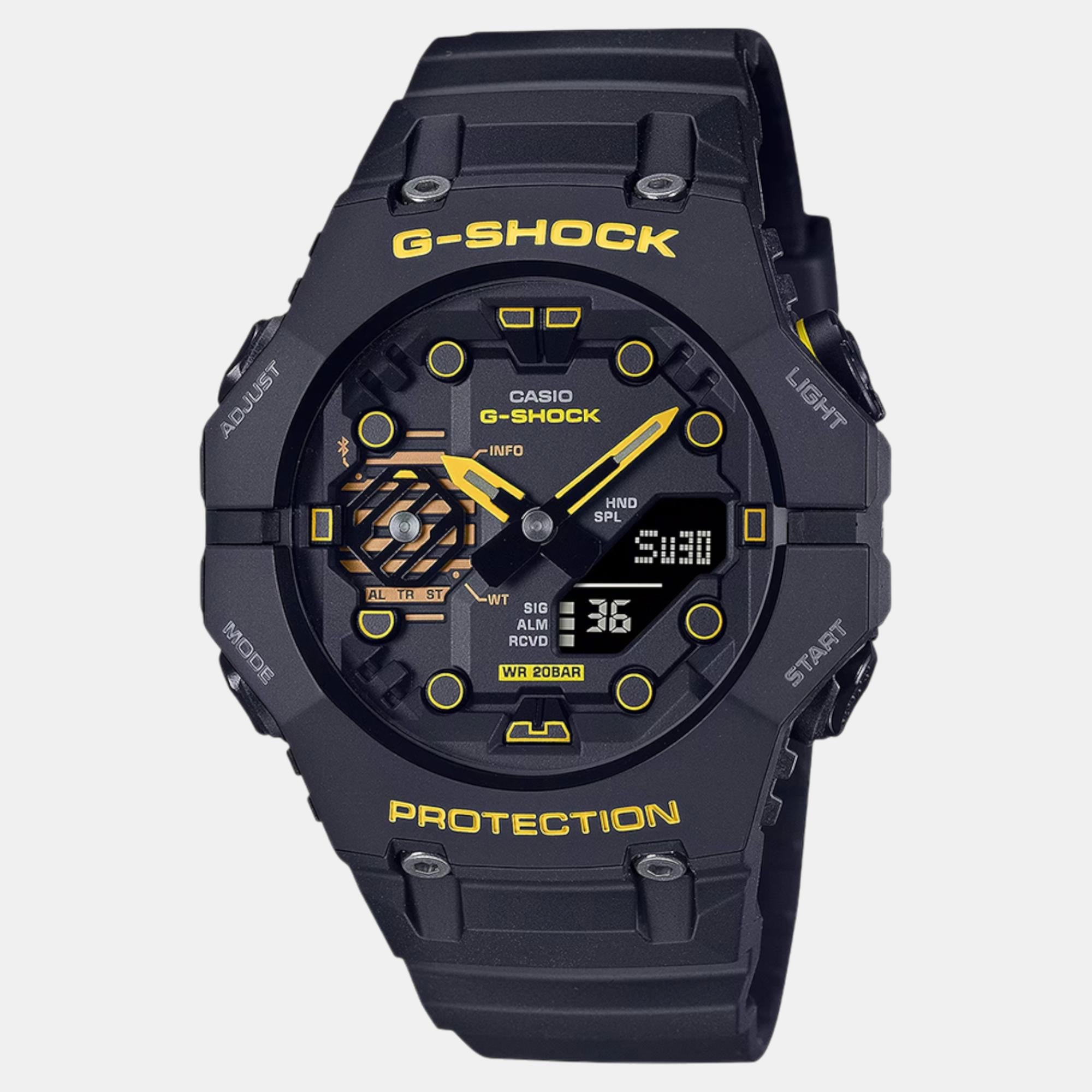 Casio G-Shock Men Quartz Black Dial Analog-Digital Resin Watch G1485