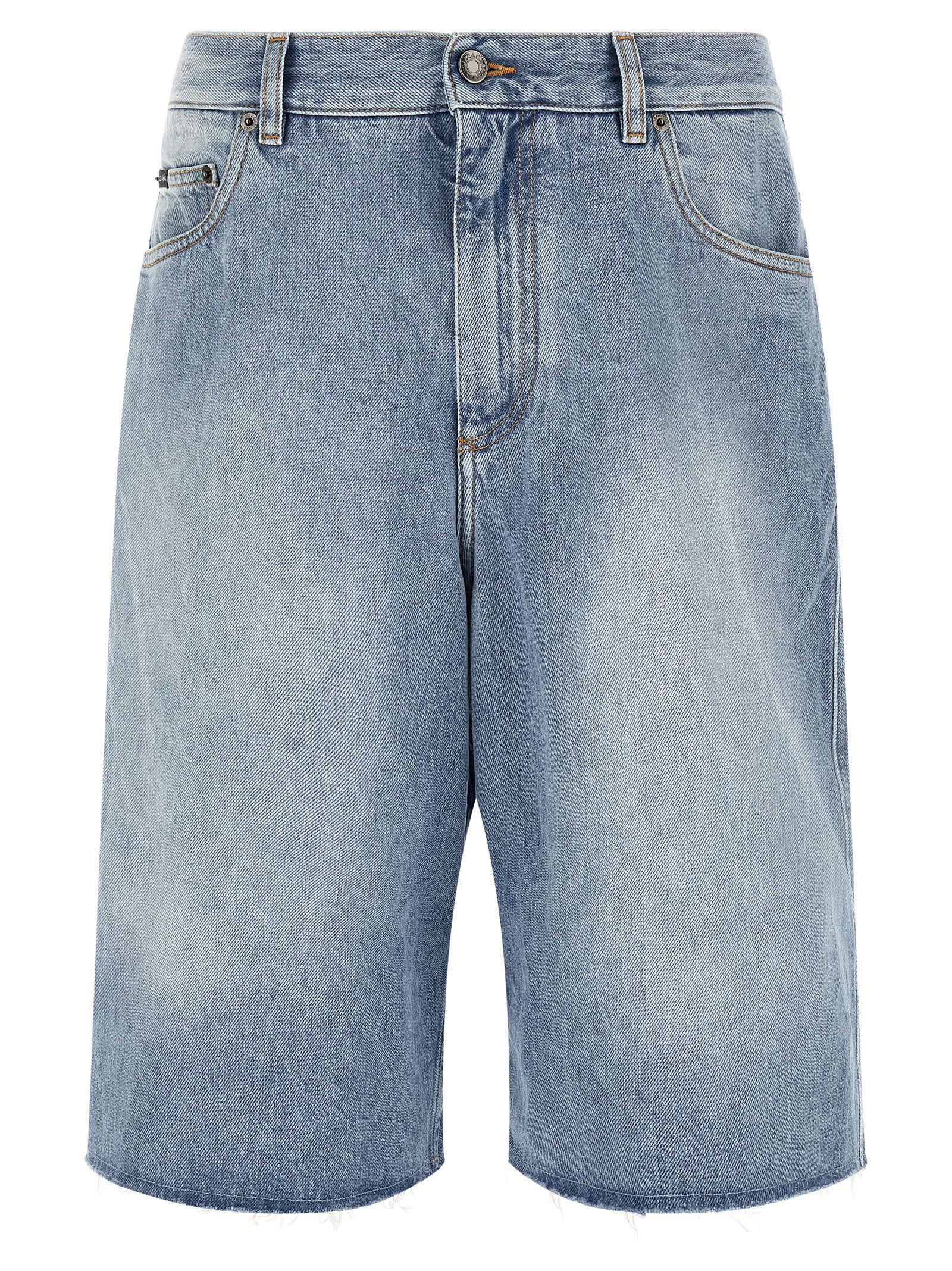 Dolce & Gabbana Denim Bermuda Shorts – 100% cotton