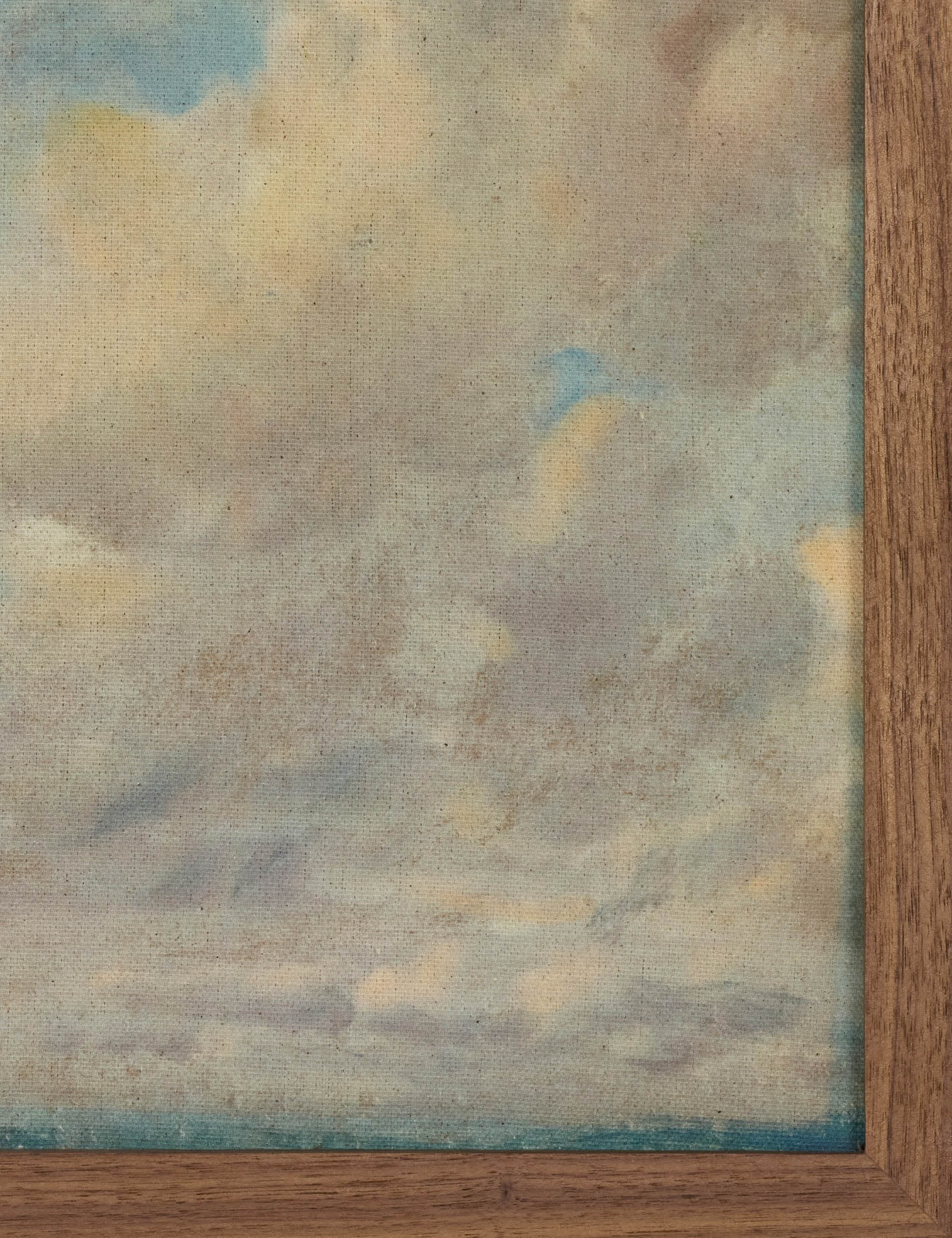 Lulu and Georgia Cloud Study With Birds Wall Art by John Constable - view 5