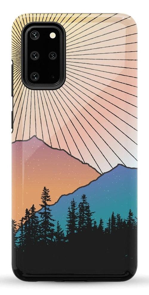 Casetry Golden Hour | Mountain Sunset Samsung Case - view 40