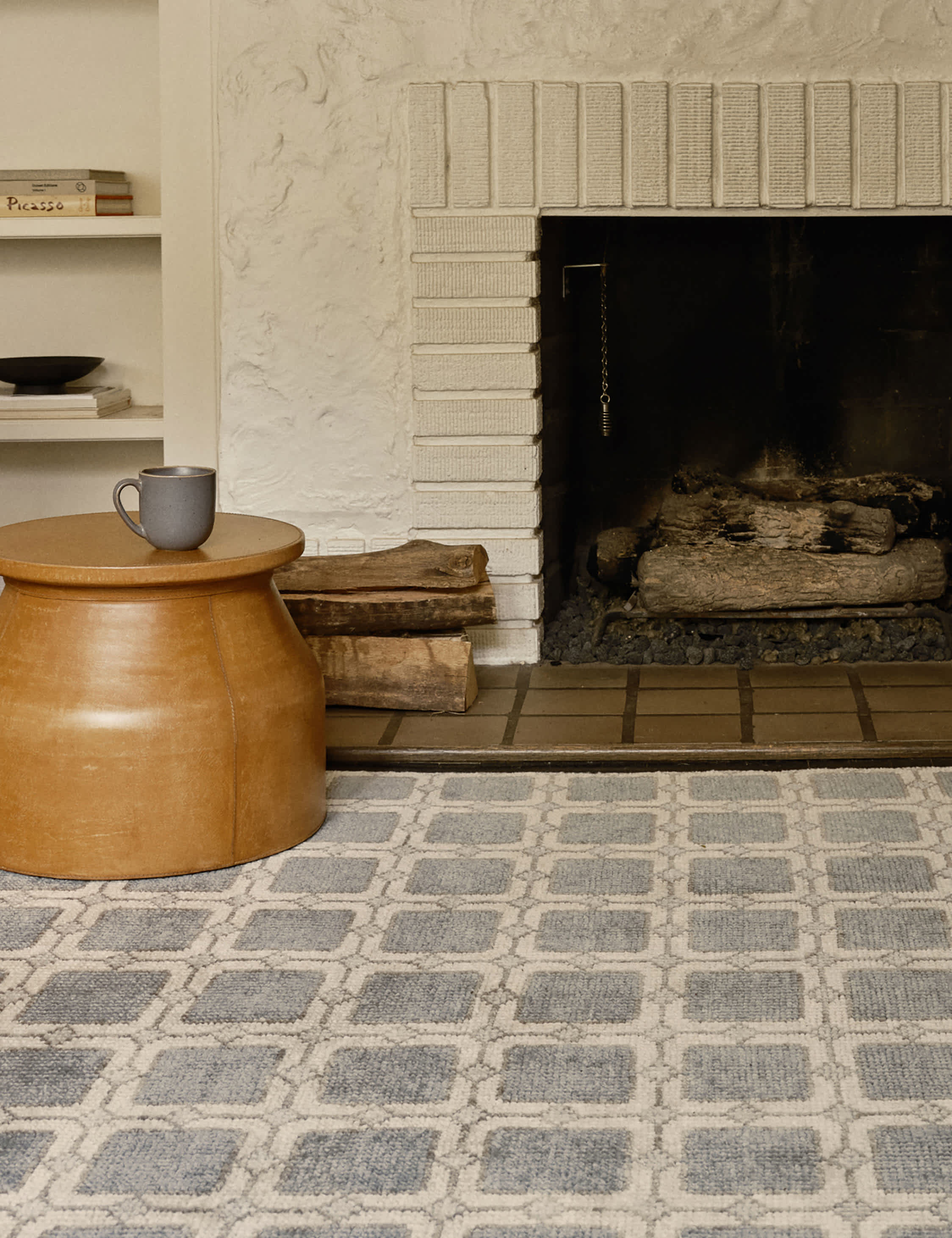 Lulu and Georgia Henders Hand-Knotted Wool Rug - view 2