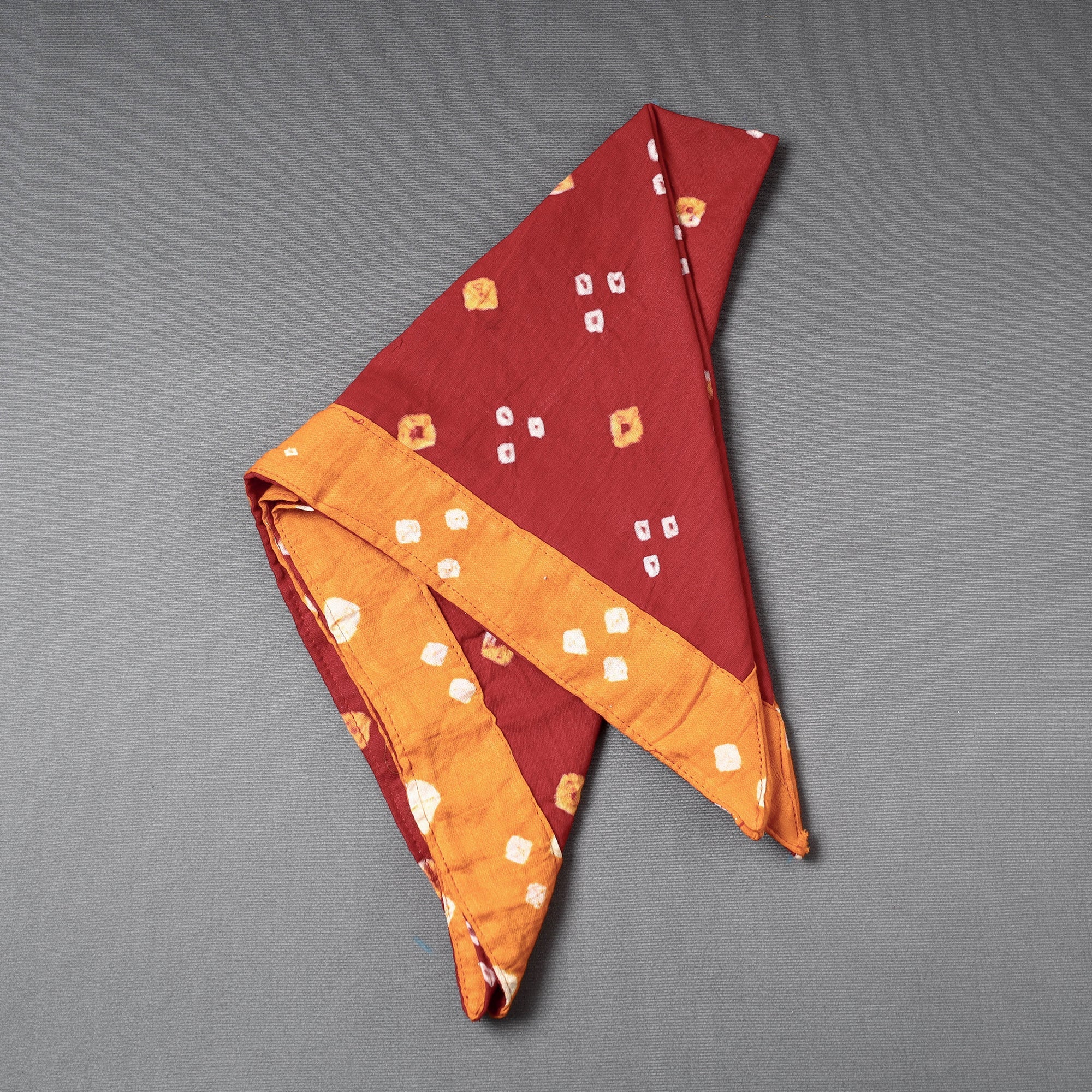 NOORI BAZAR Bandhani Tie-Dye Cotton Bandana