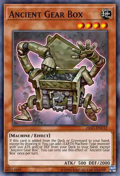 Yu-Gi-Oh! Ancient Gear Box - PRIO-EN032 - Common - Unlimited