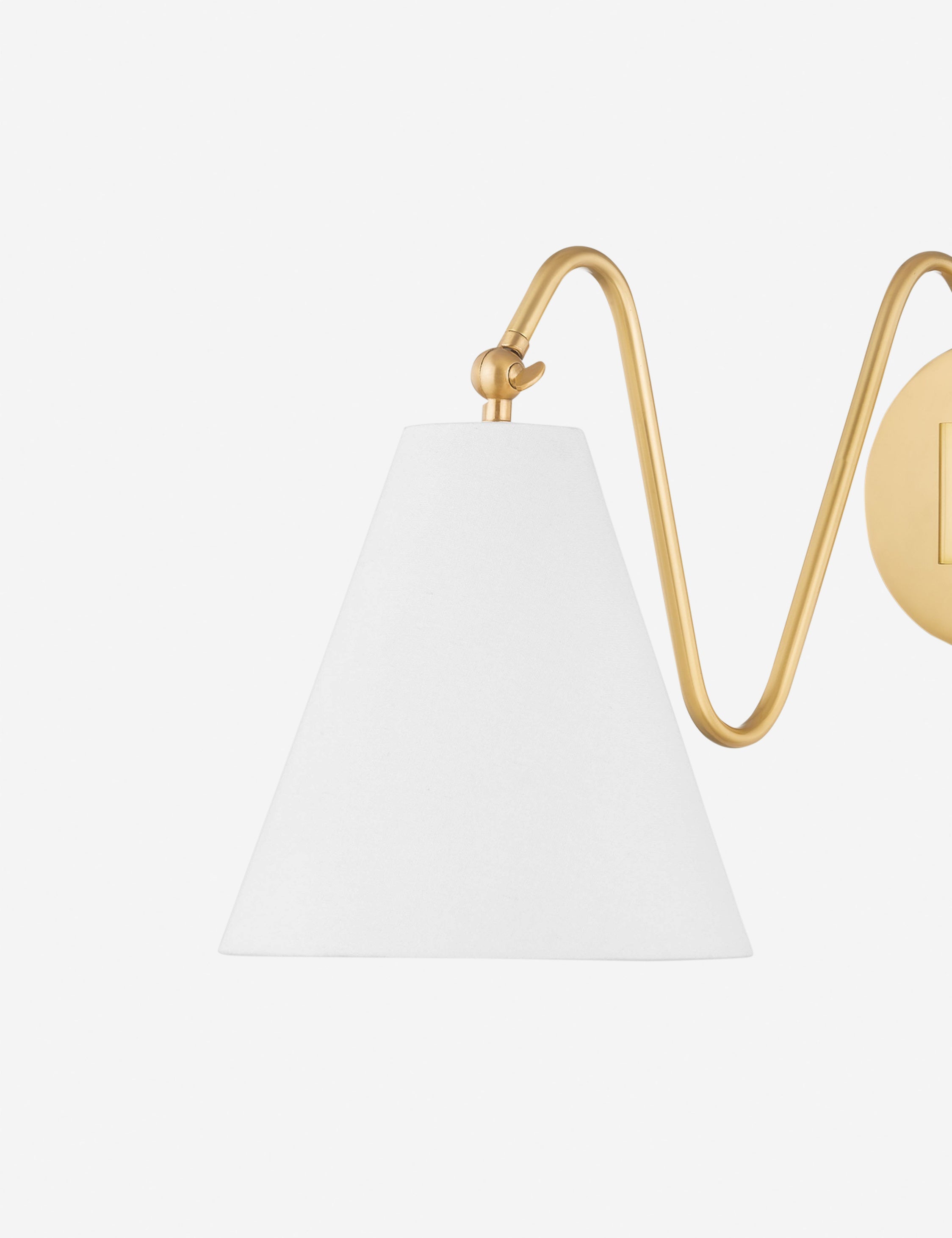 Lulu and Georgia Dellon Single Plug-In Sconce - view 3