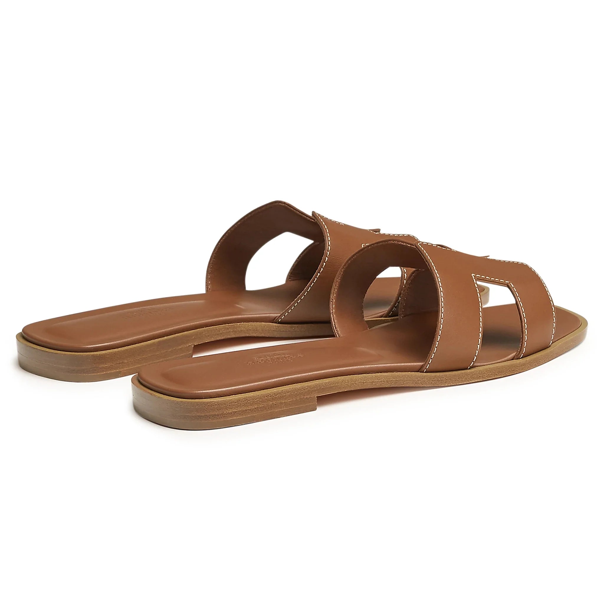 Hermès Paris Oran Gold Sandal - view 2