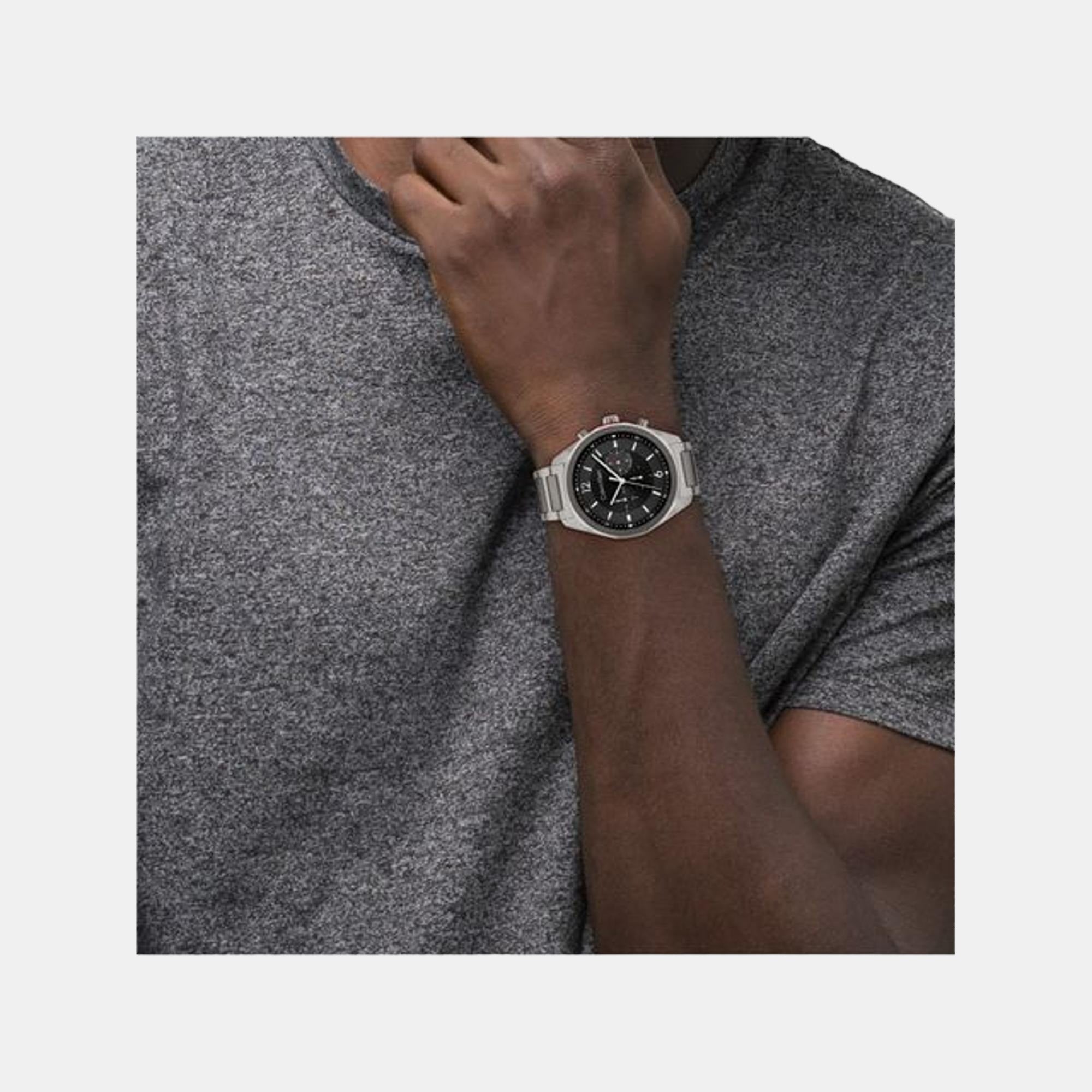 Calvin Klein Ck Force Men Quartz Black Dial Chronograph Stainless Steel Watch 25200267 - view 3