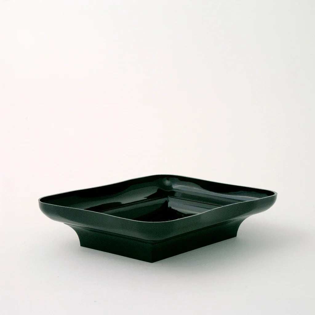 FiftyFlowers Green Flower Design Tray