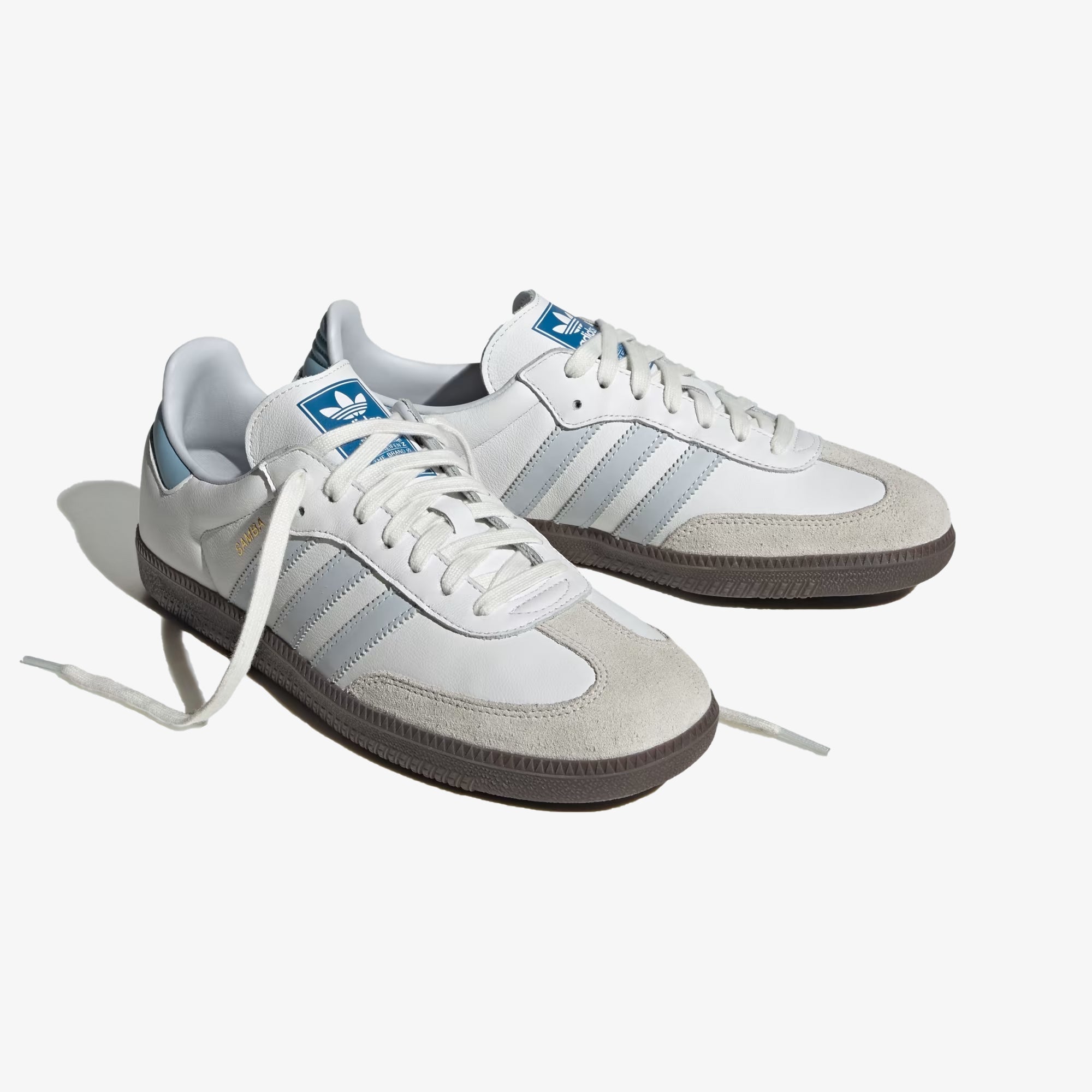 Samba og core – Adidas Originals | SAMBA OG { CORE WHITE/HALO BLUE/GUM
