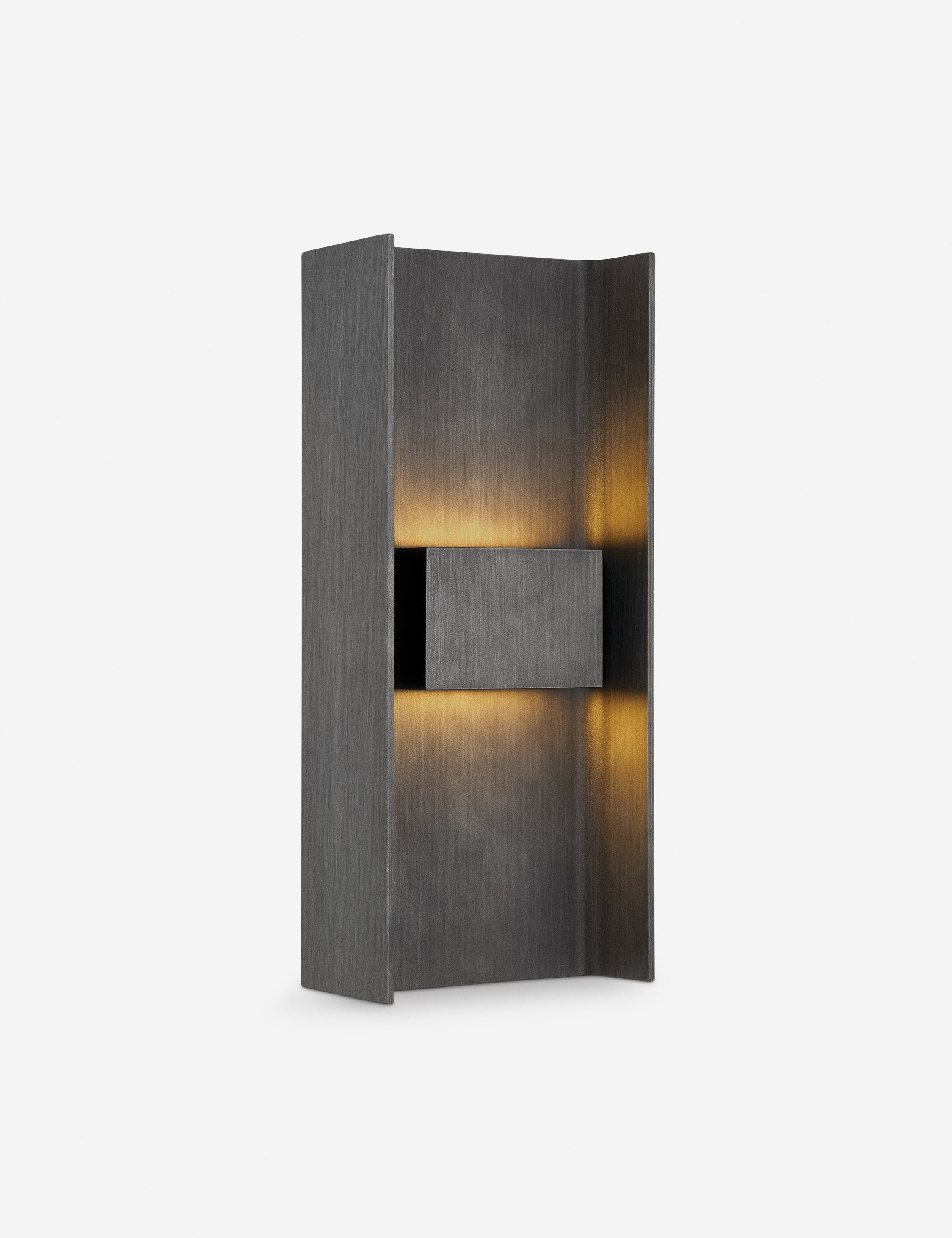 Lulu and Georgia Dava Outdoor Sconce – Graphite - view 2