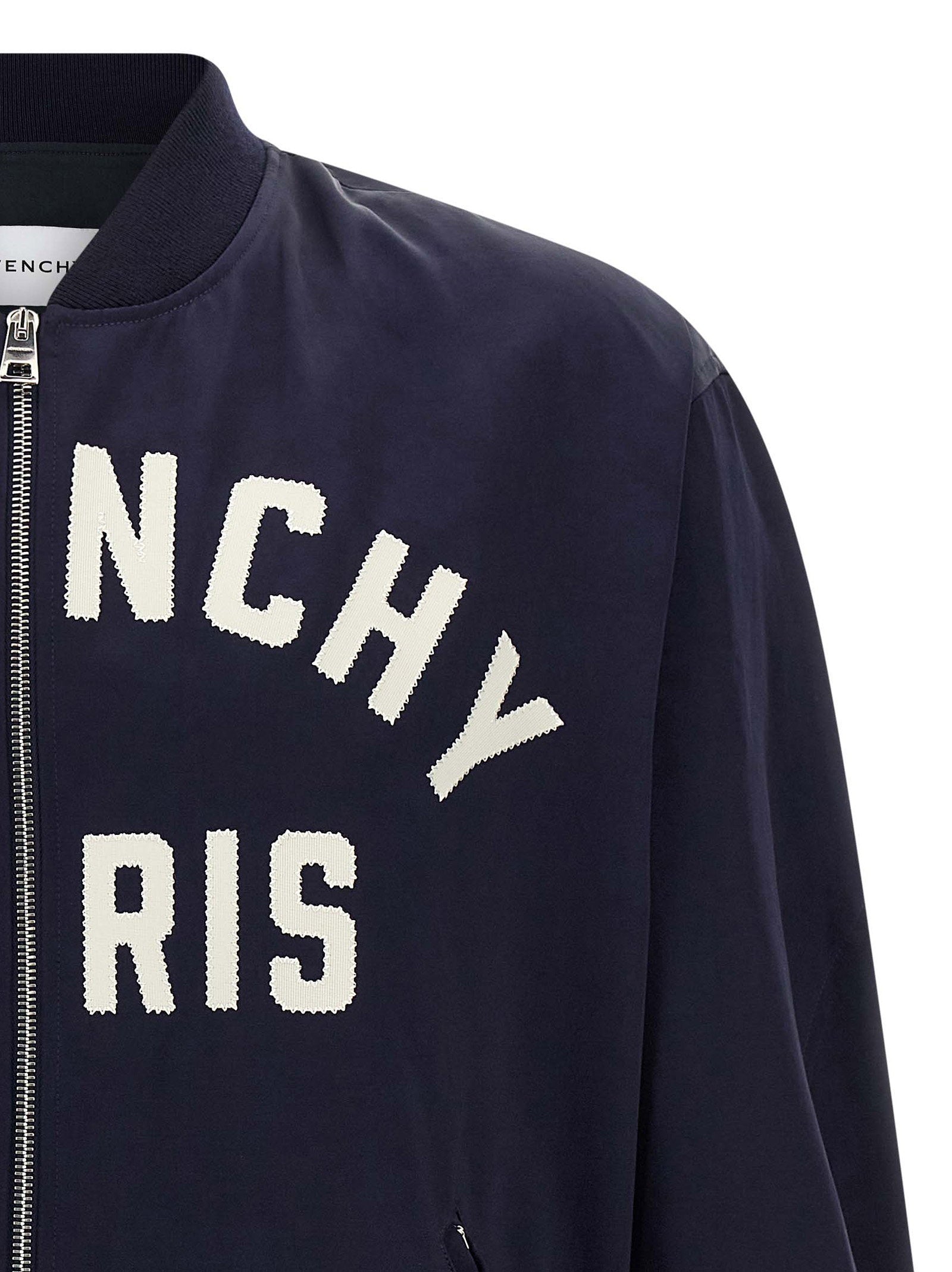 Givenchy Logo Bomber Jacket – 53% cotton, 47% acetate - view 3