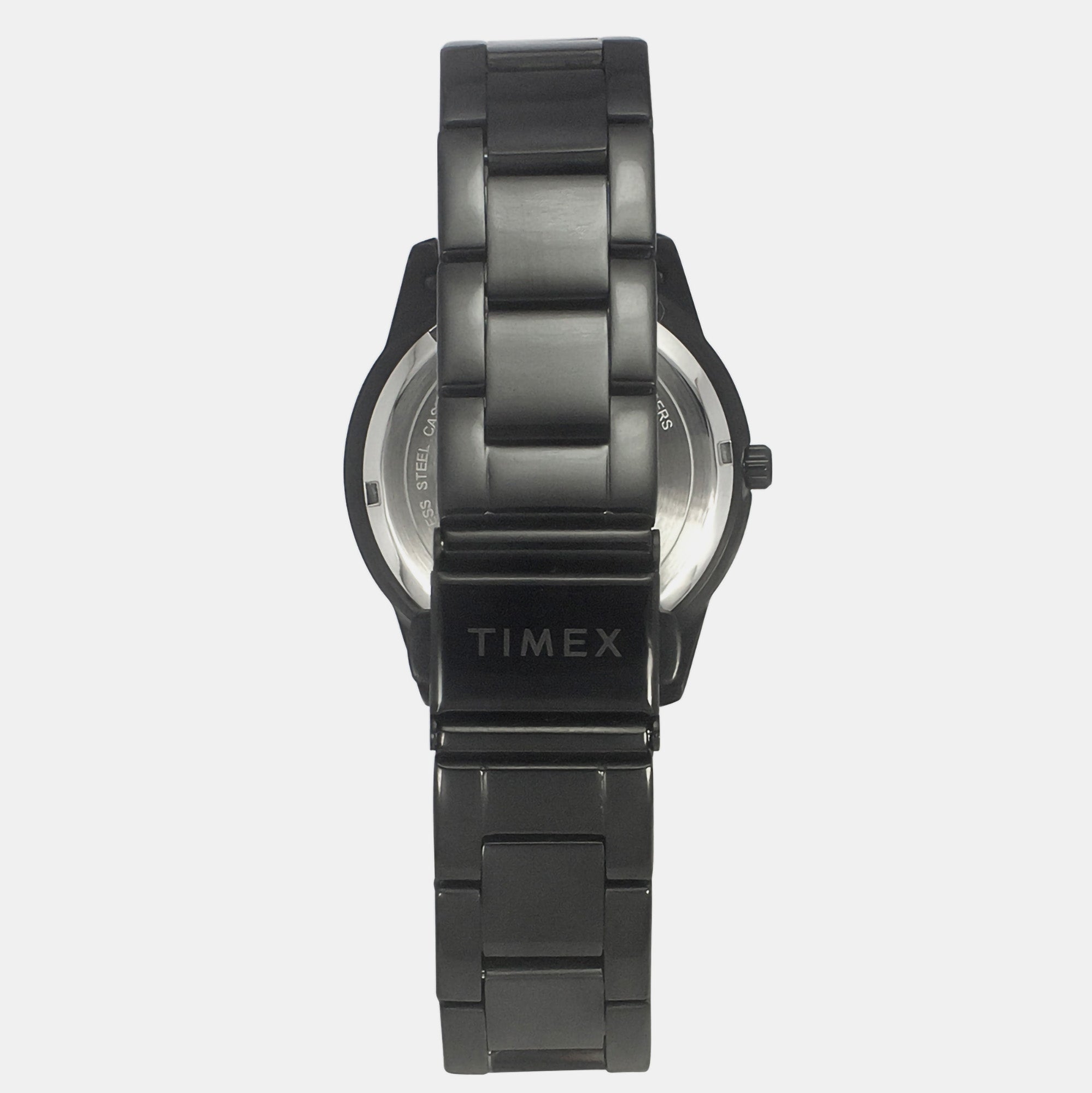 Timex E Class Women Quartz Black Dial Chronograph Stainless Steel Watch TWEL16803 - view 4